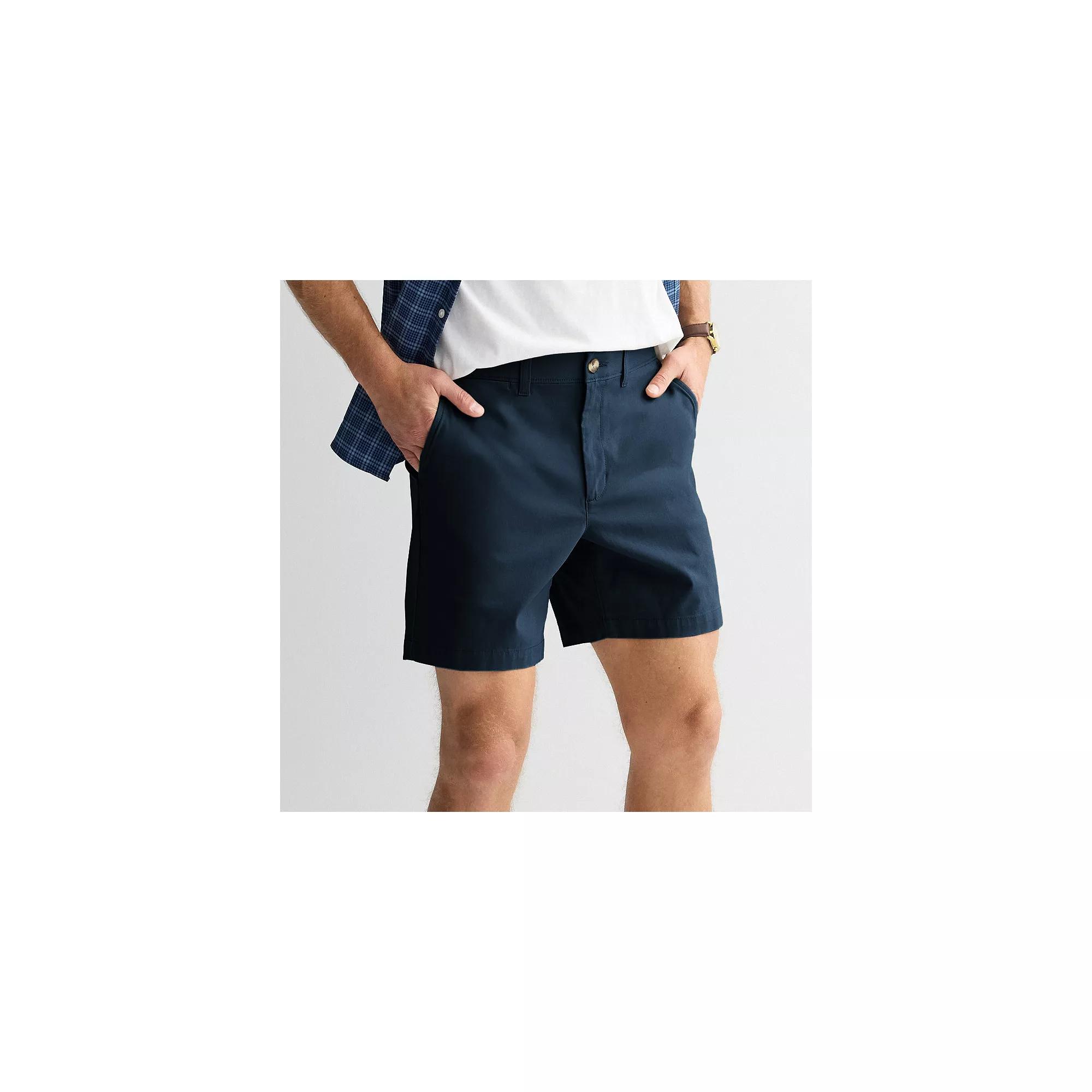 Men's Sonoma Goods For Life® 7-Inch Flexwear Flat Front Shorts,  Product Image
