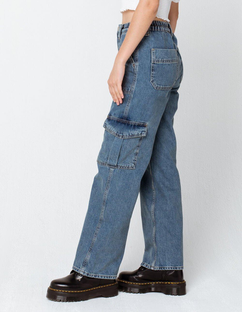 BDG Urban Outfitters Elastic Skate Womens Jeans - VINTAGE MEDIUM Product Image