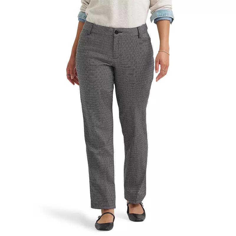 Women's Lee® Wrinkle-Free Relaxed Fit Straight-Leg Pants,  Product Image