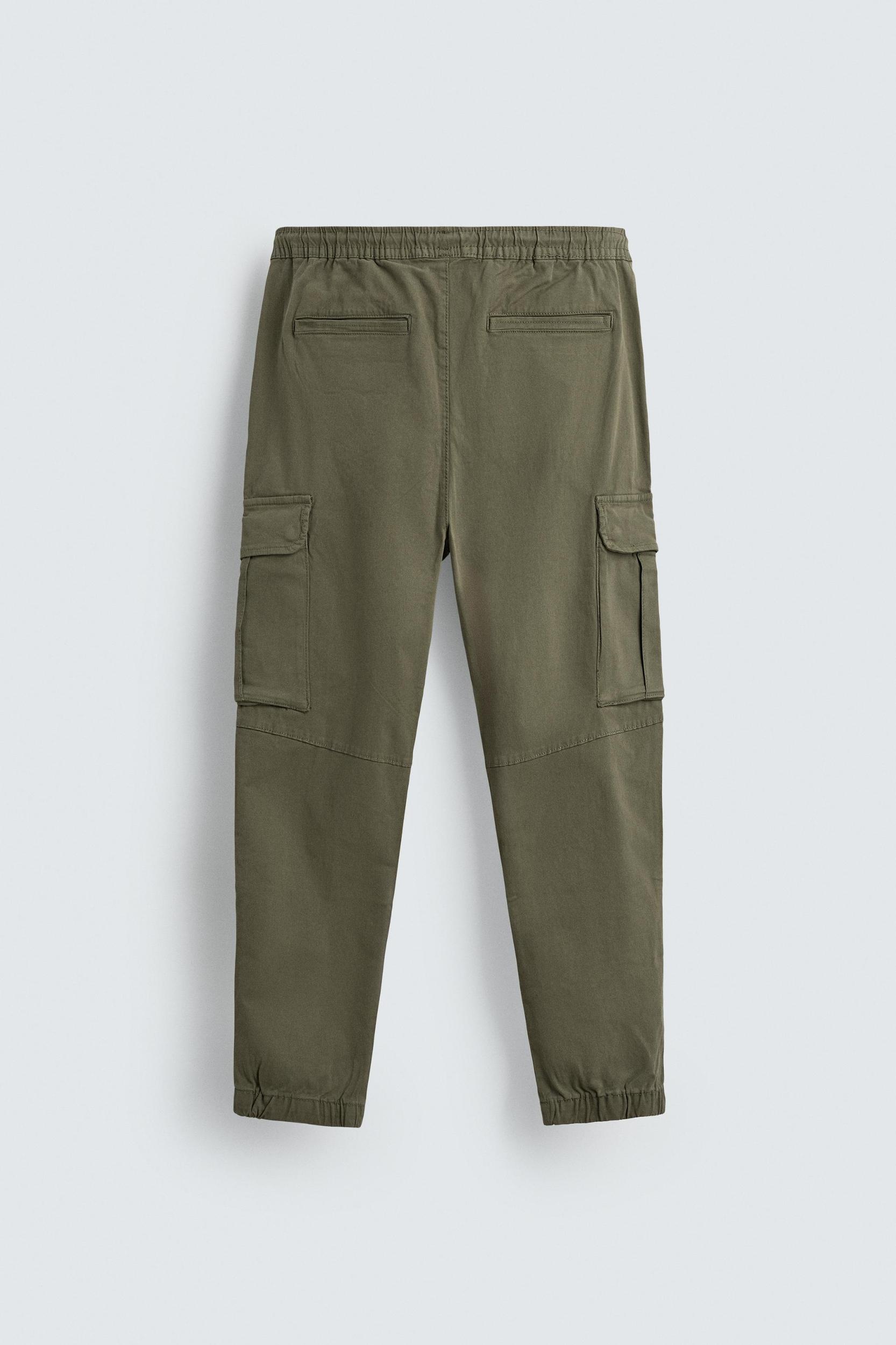 SLIM FIT CARGO PANTS Product Image