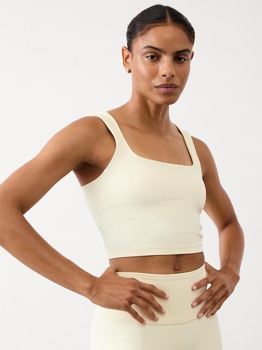 Transcend Square Neck Crop Sports Bra A-C Product Image