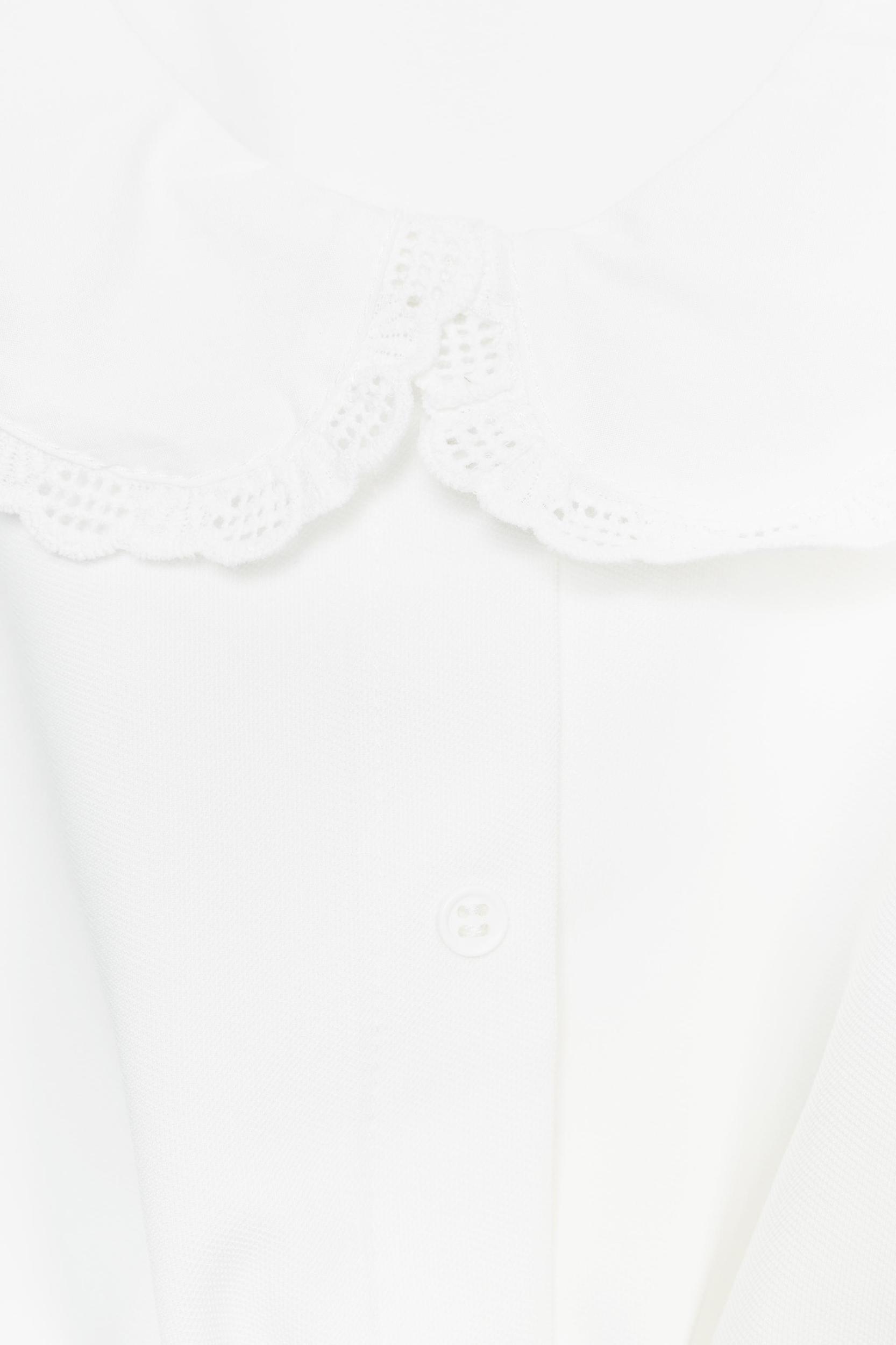 BUTTONED COLLAR TOP Product Image