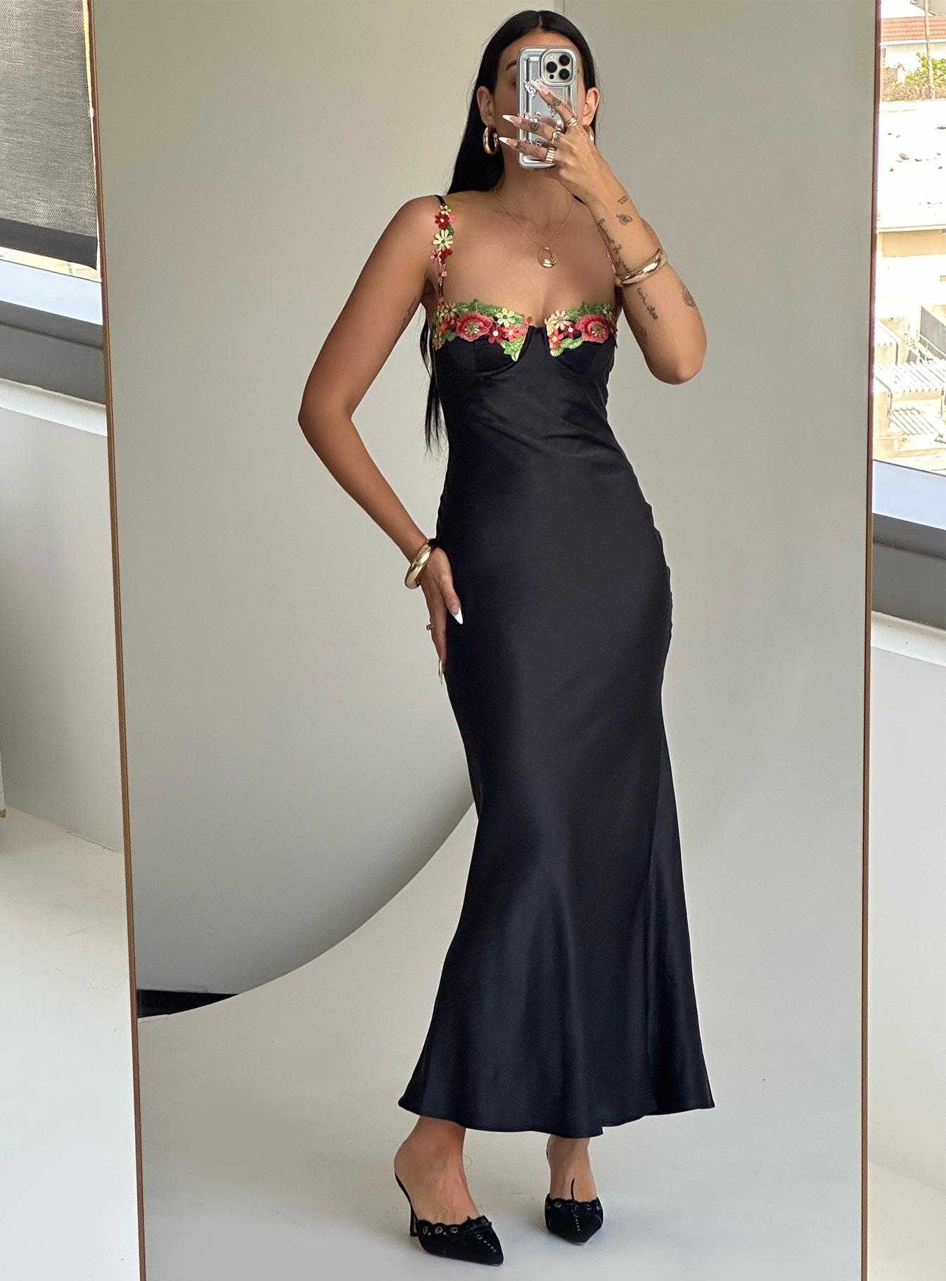 Kenzie Maxi Dress Black Product Image