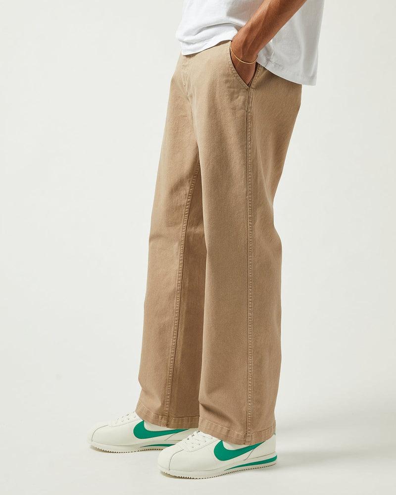 Heavy Twill Trouser - Khaki Product Image