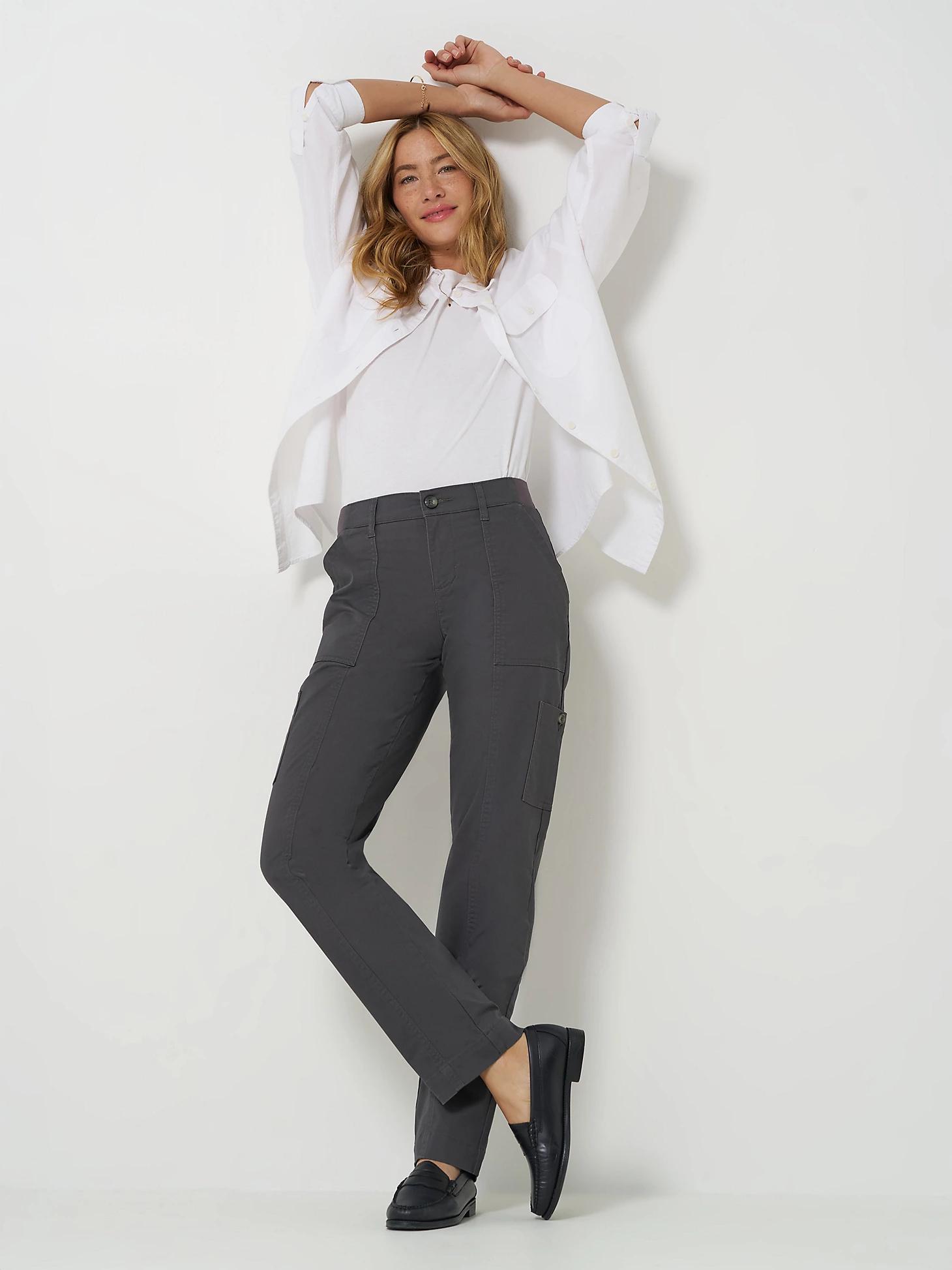 Women's Ultra Lux Comfort with Flex-to-Go Loose Utility Pant | Women's Pants | Lee® Product Image