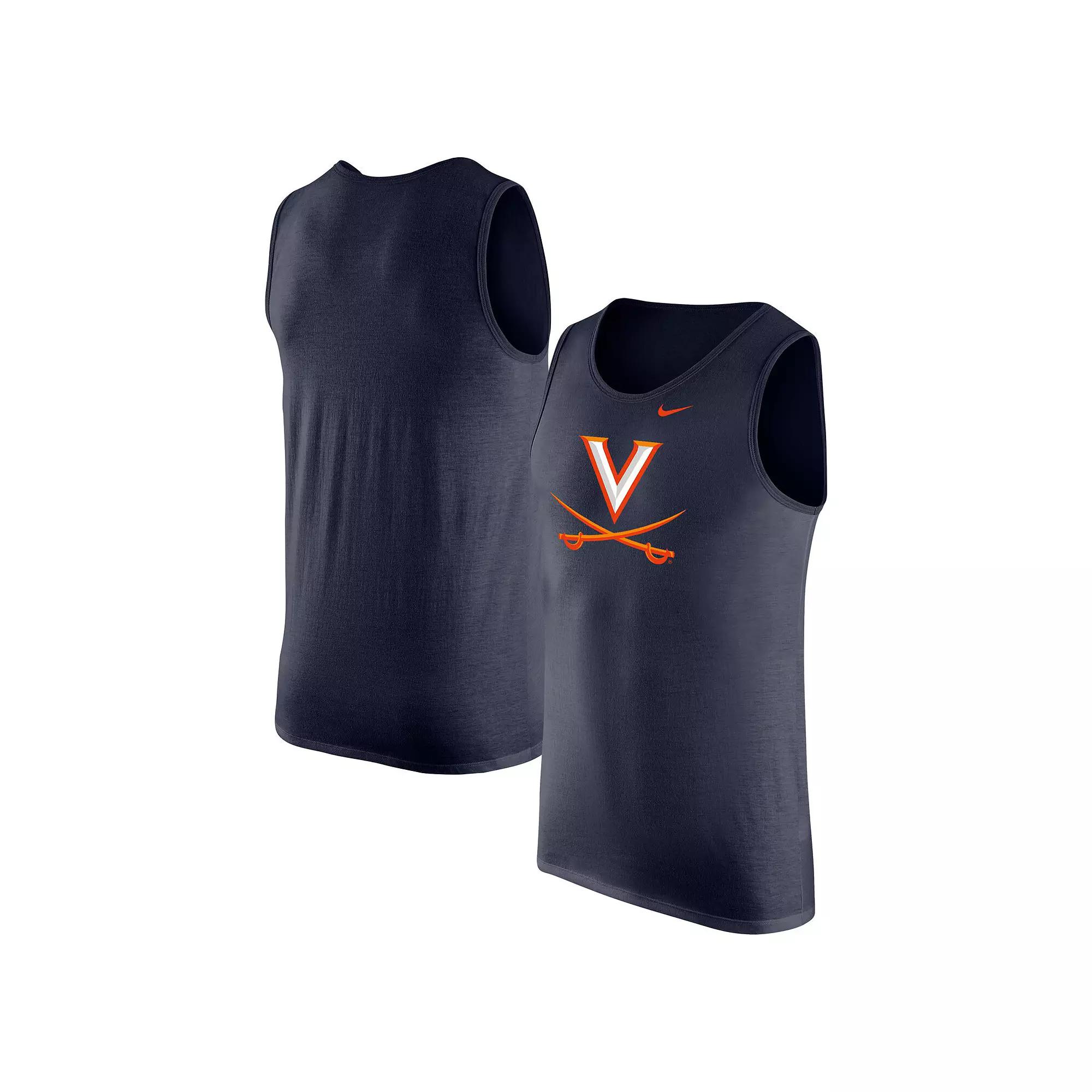 Men's Nike Navy Virginia Cavaliers Tank Top,  Product Image
