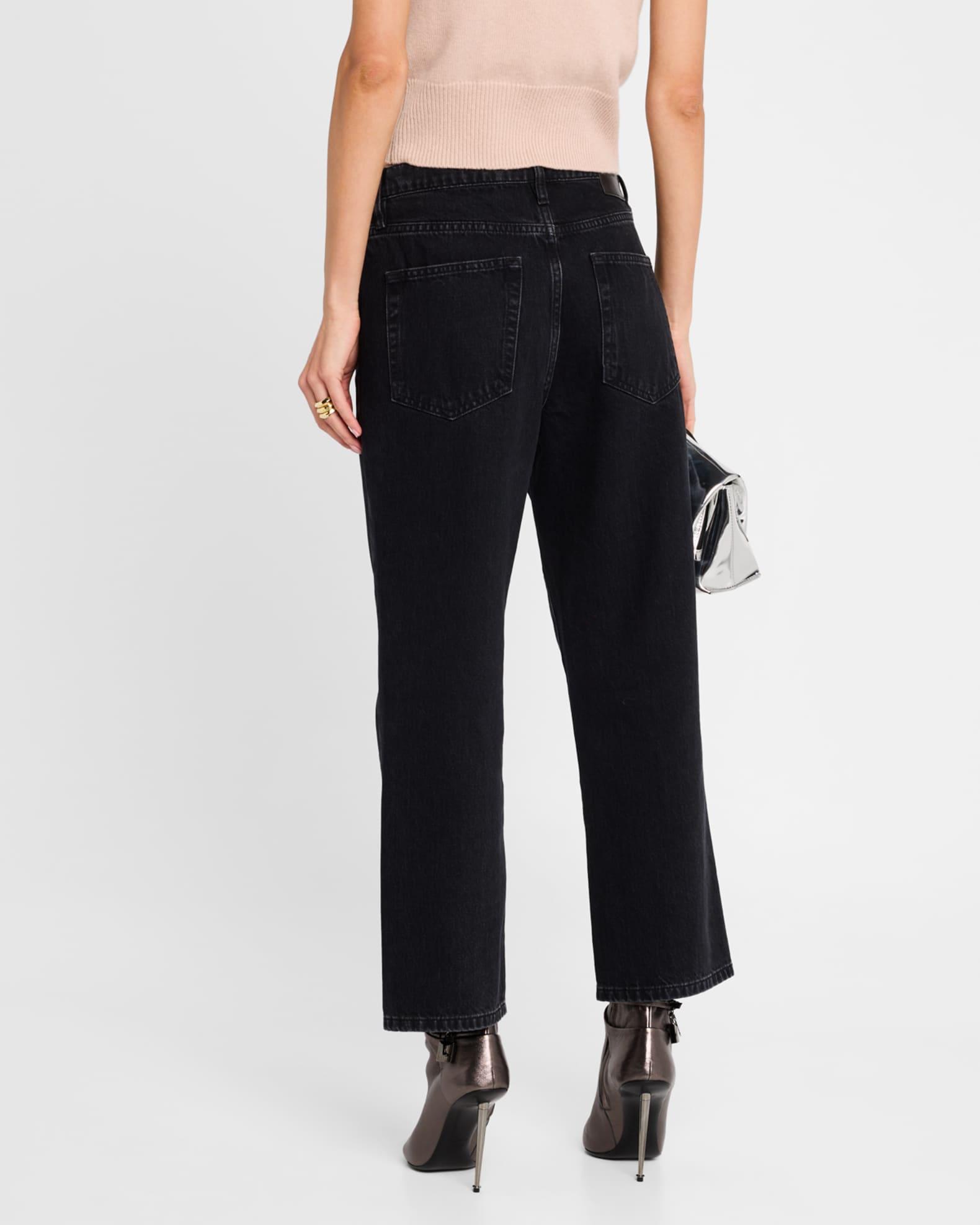 The Beaded Straight Jeans Product Image