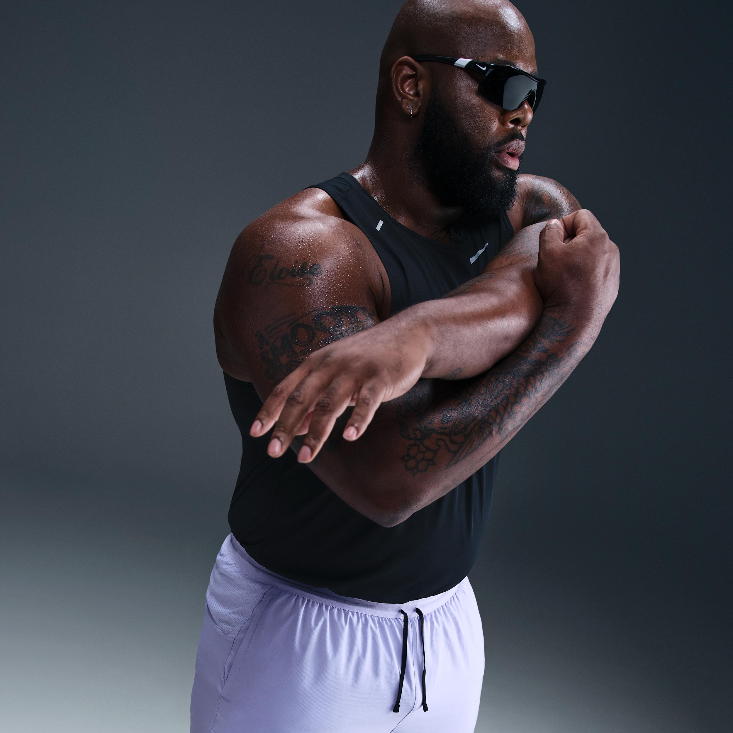 Nike Mens Stride Dri-FIT 7 Brief-Lined Running Shorts | DM4761-515 Product Image