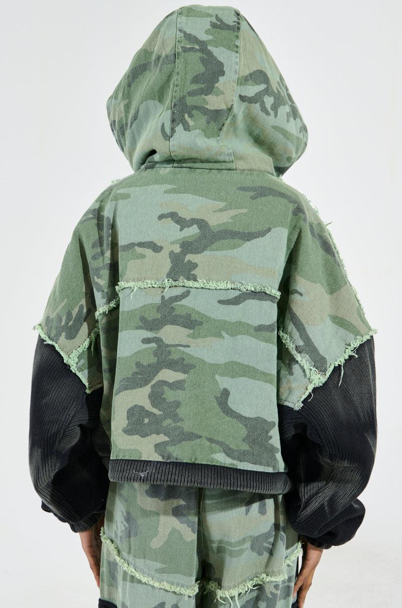 CADET MIXED MEDIA BOMBER Product Image