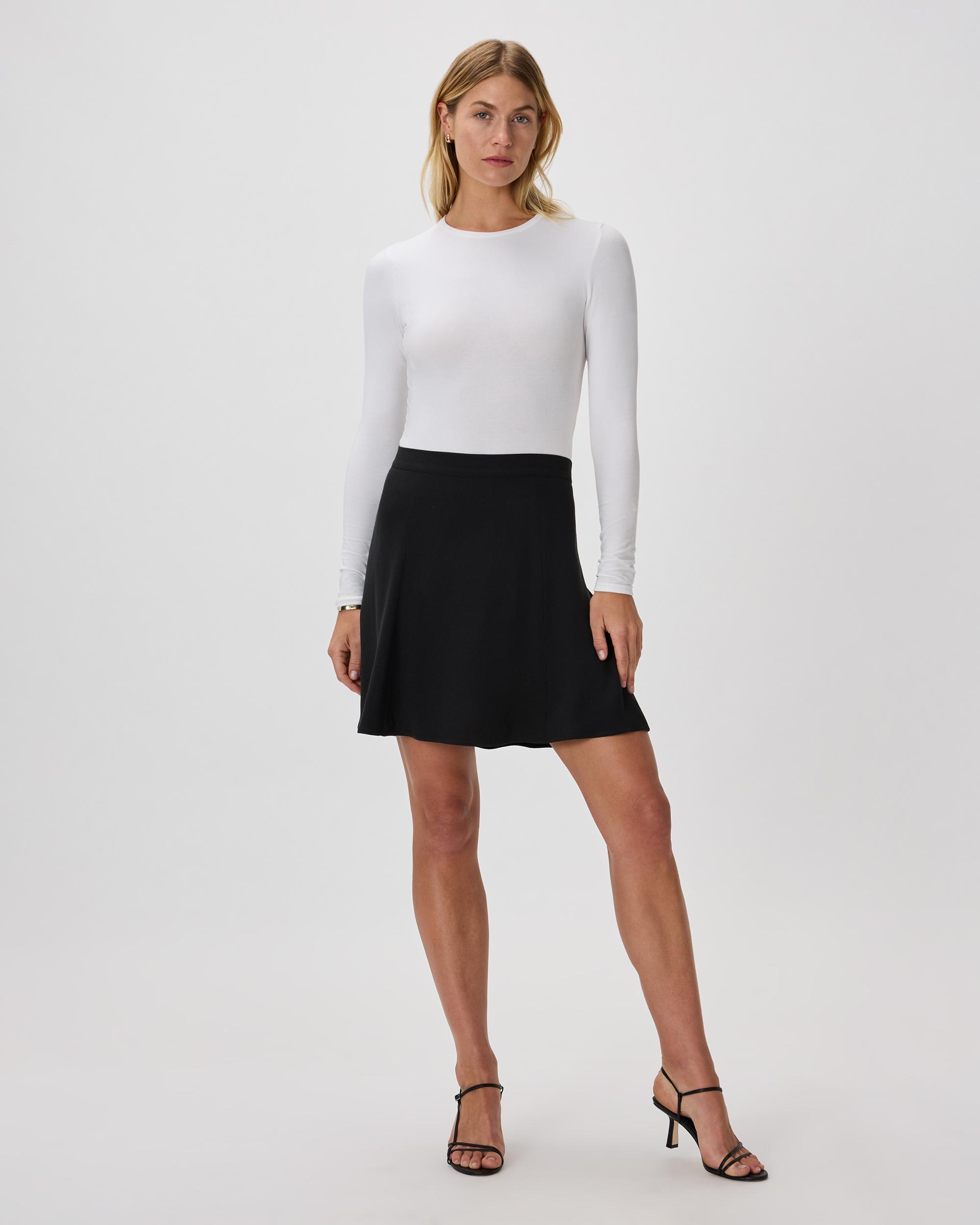 Quince | Women's Lightweight Crepe A-Line Mini Skirt Viscose Product Image