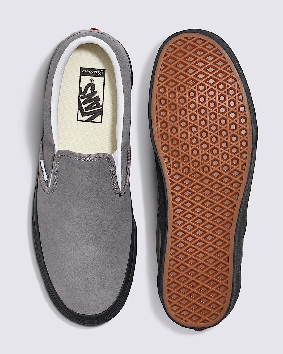 Customs Classic Slip-On Suede Shoe in Customs| Vans US Product Image