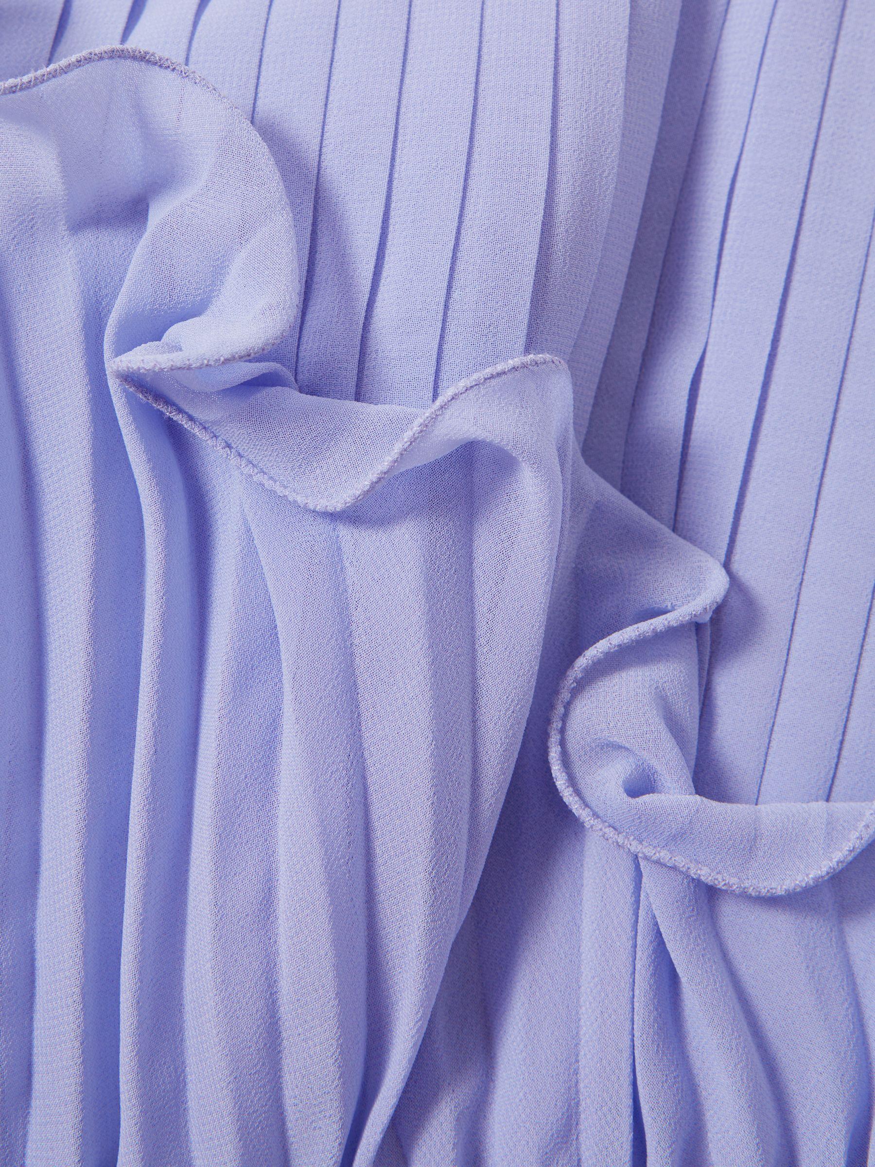 Amur Ruffle Maxi Dress in Lilac Product Image