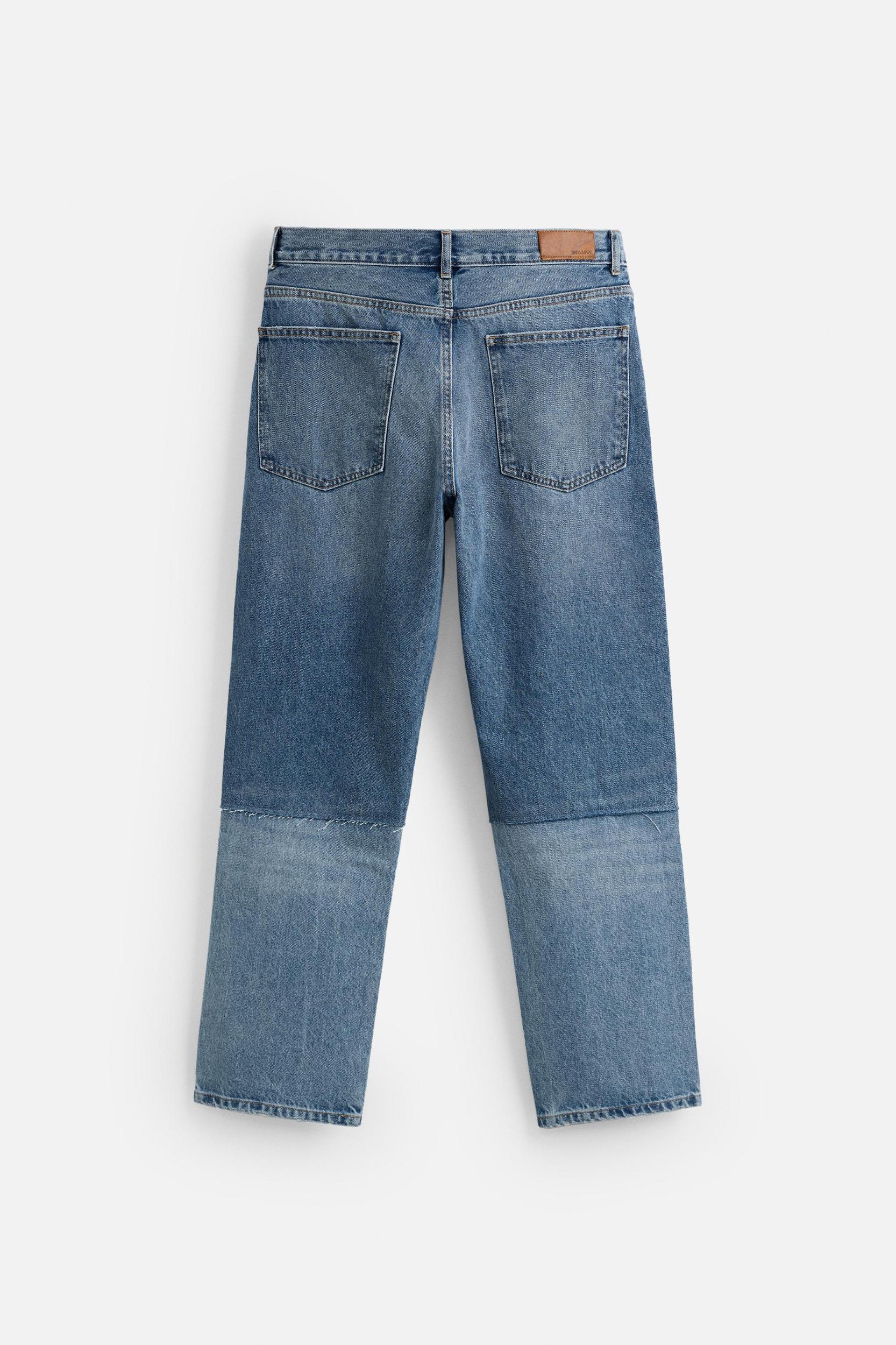 PATCHWORK RELAXED FIT JEANS Product Image