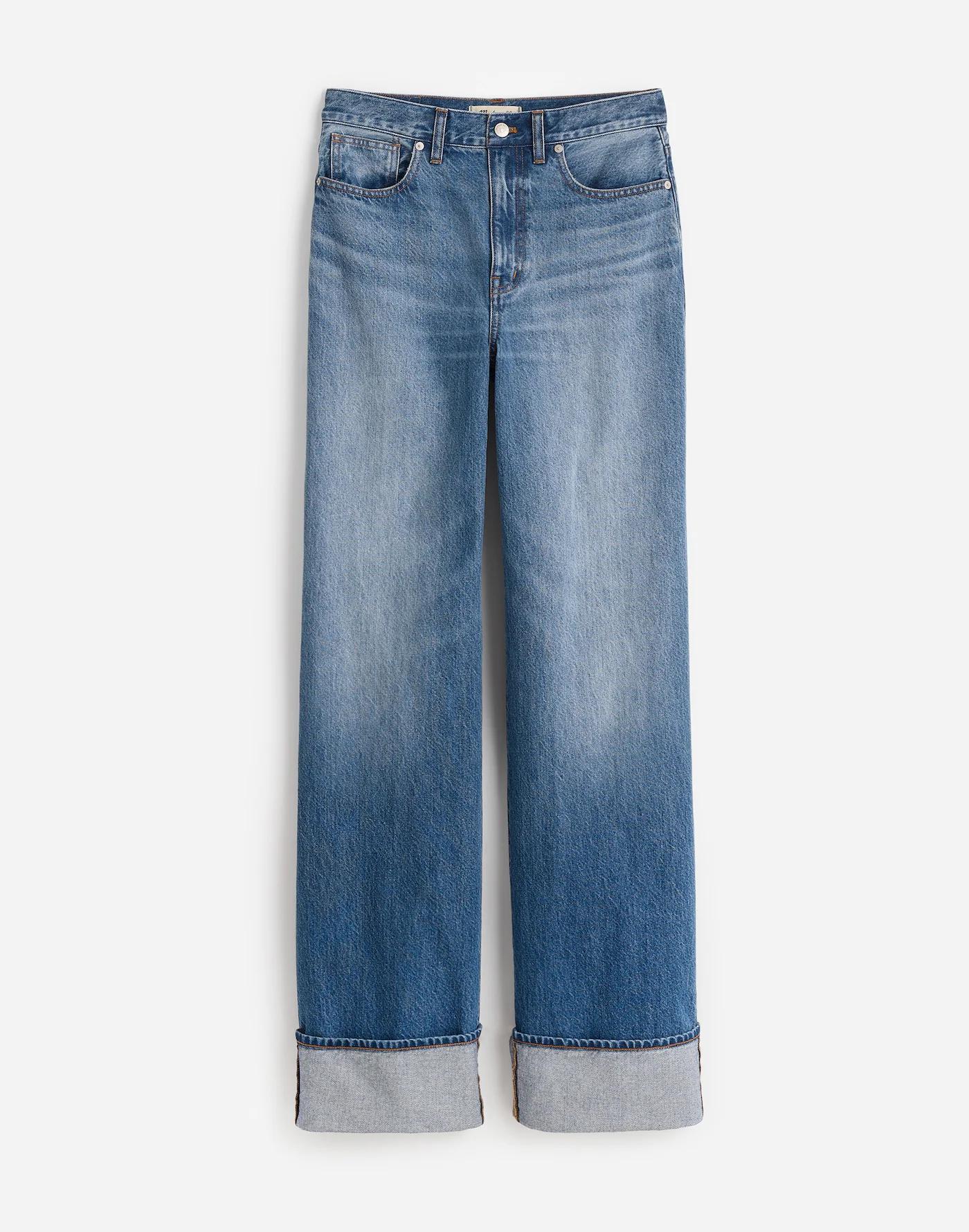 Superwide-Leg Jeans in Fannin Wash Product Image