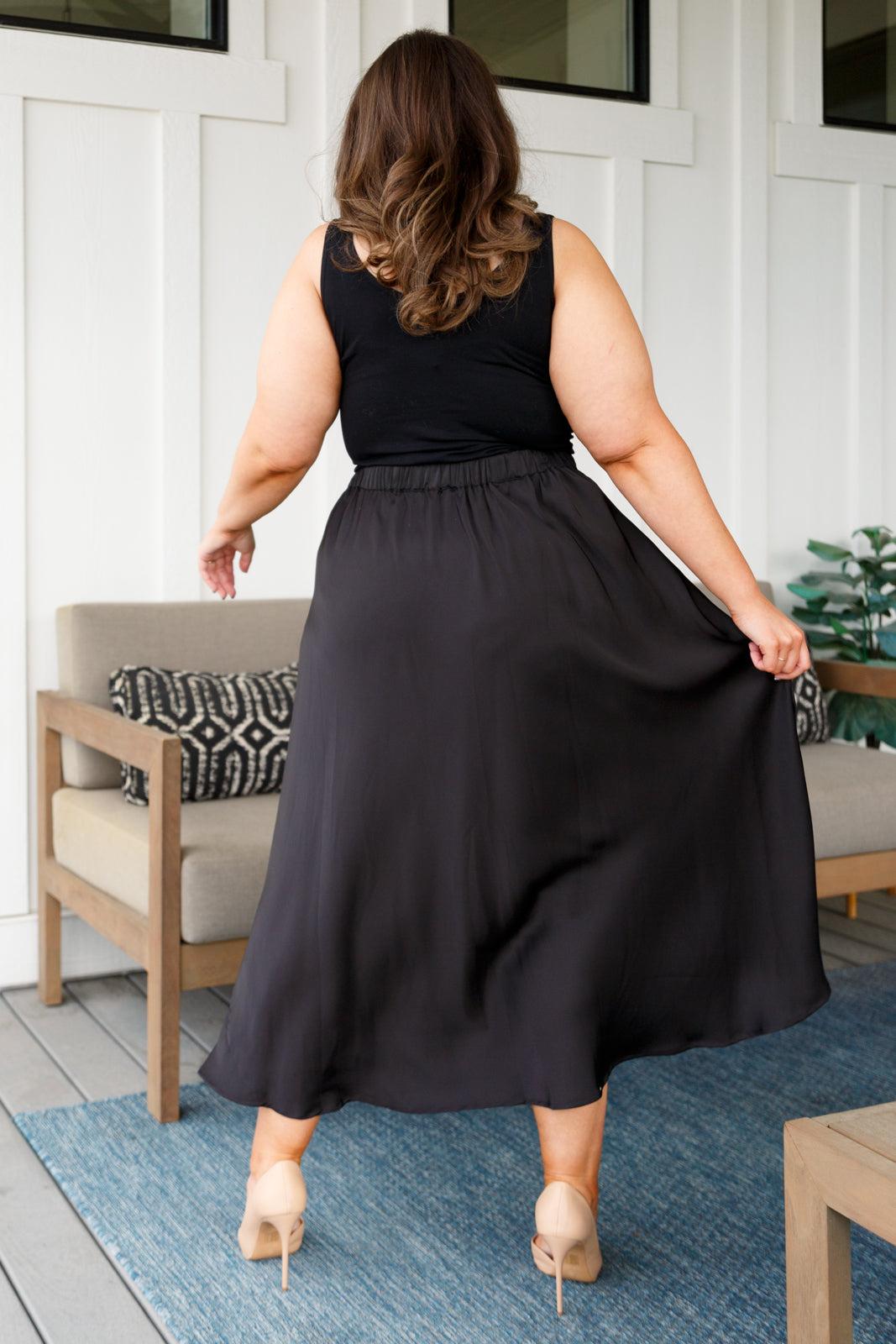 Timeless Tale Maxi Skirt in Black (Online Exclusive) Product Image