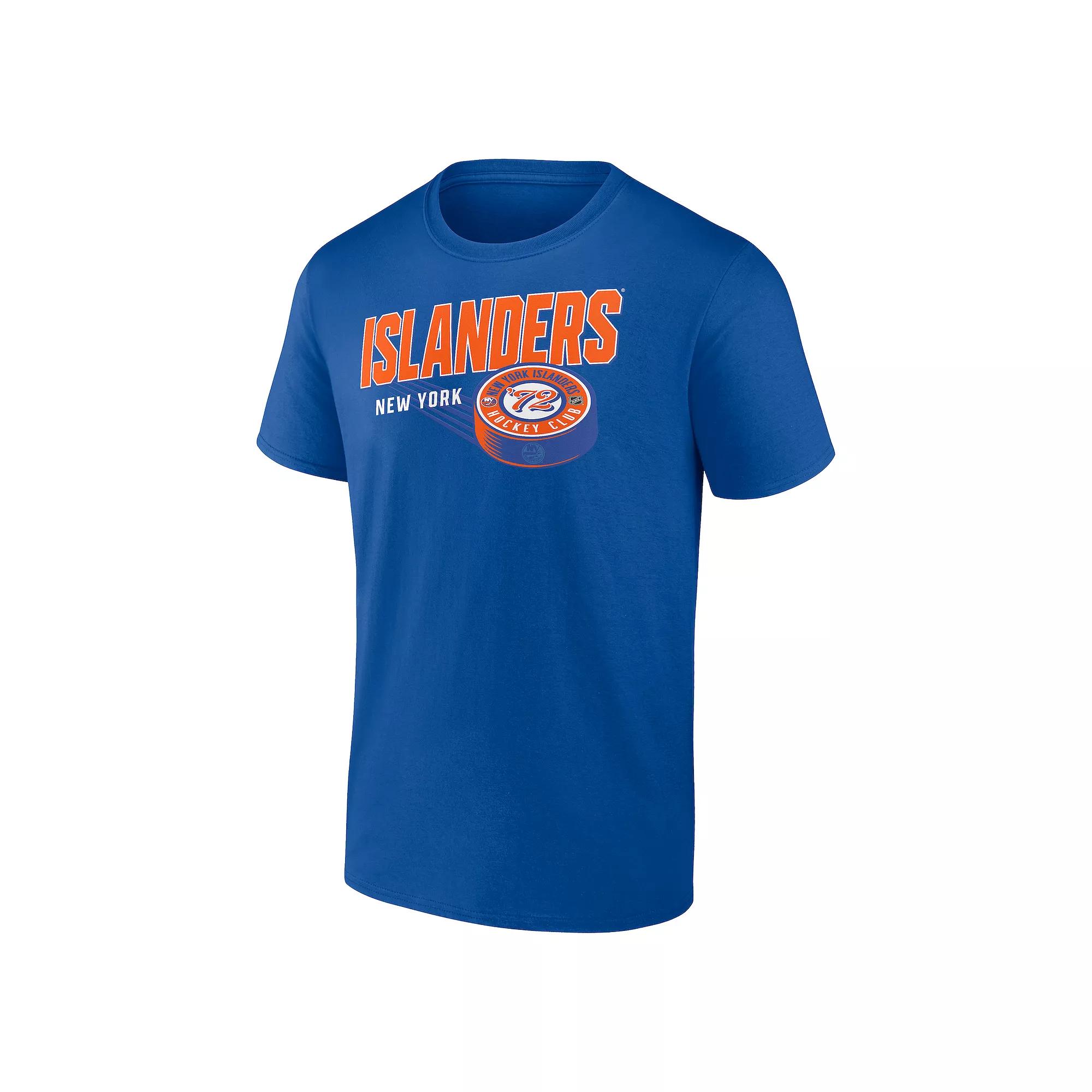 Men's Fanatics New York Islanders NHL Biscuit Puck Tee,  Product Image