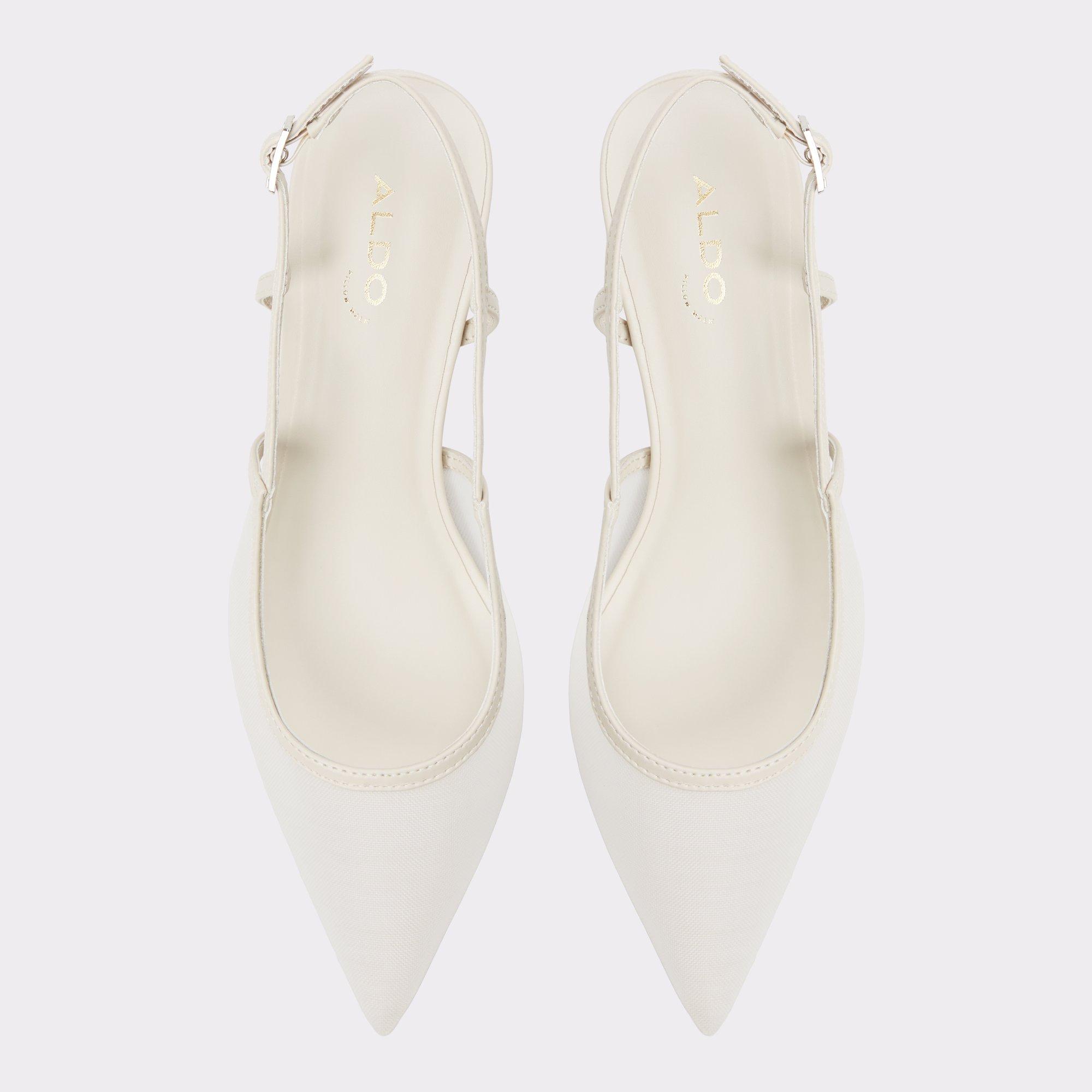 Maxina Cream Women's Kitten heels | ALDO US Product Image