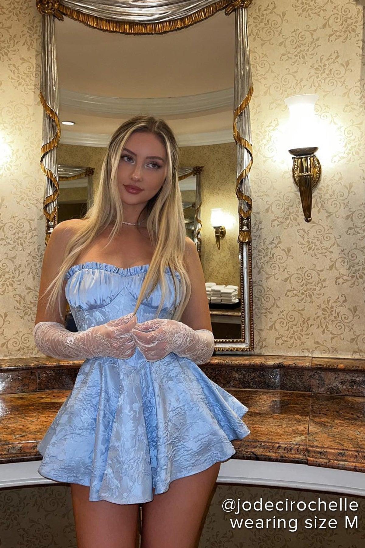 Airina Dress (Blue) Product Image