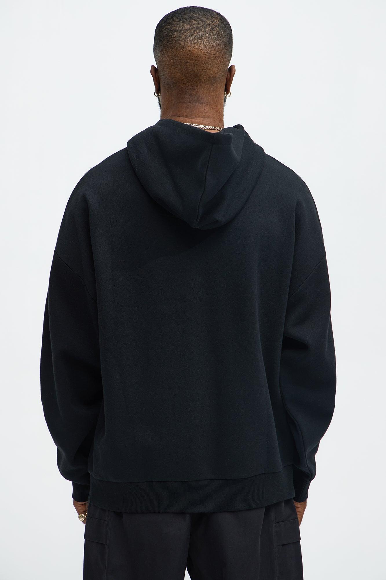 Tyson All Bones Oversized Hoodie - Black Product Image