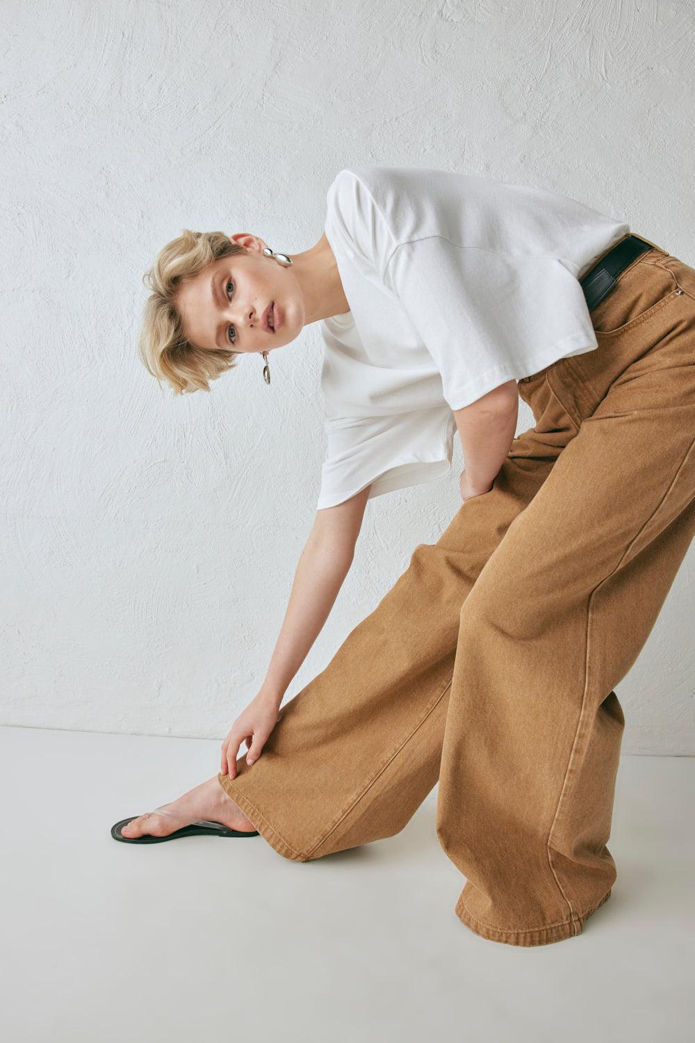 Aston Denim Jeans Tan Product Image