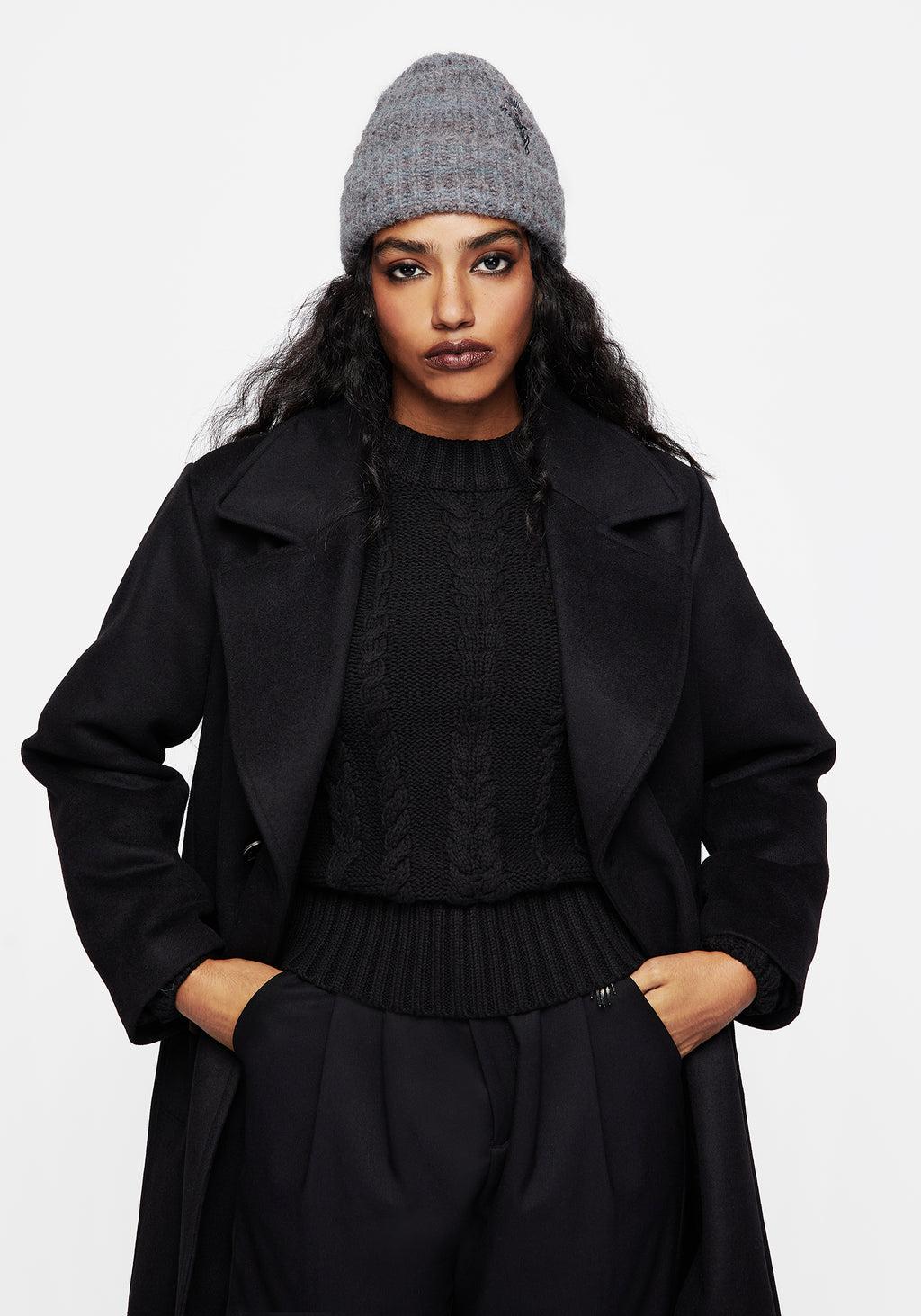 Mandragore Embroidered Knit Beanie Product Image