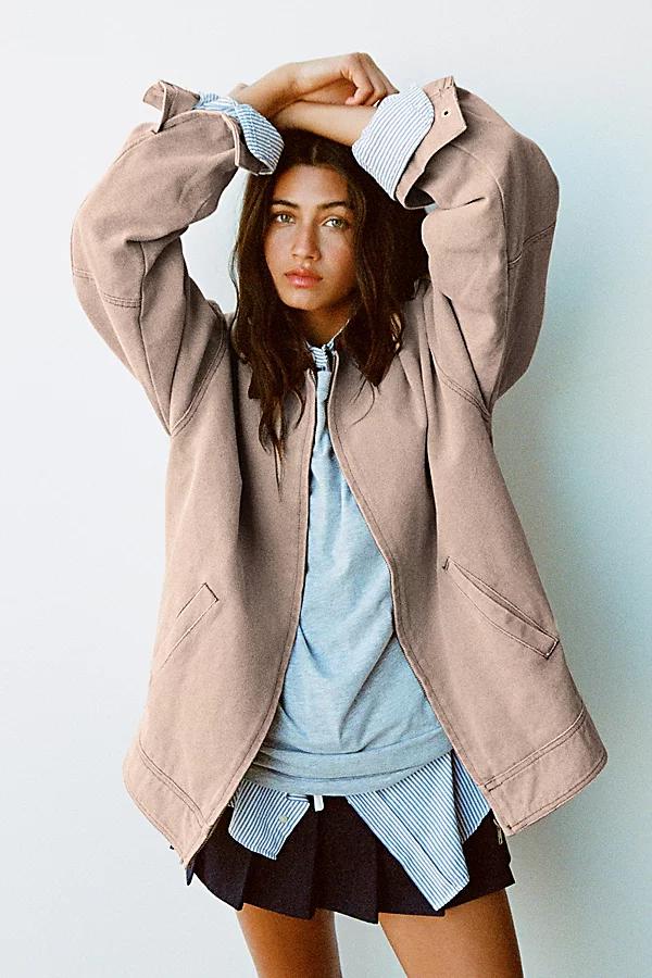 Lioness Workwear Oversized Canvas Barn Jacket Womens at Urban Outfitters Product Image
