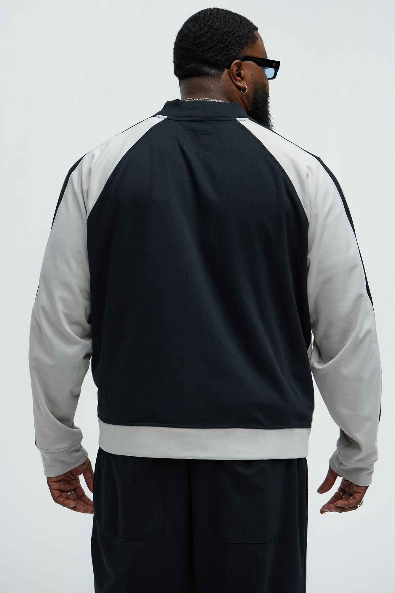 Ryan Interlock Bomber Jacket - Black Product Image