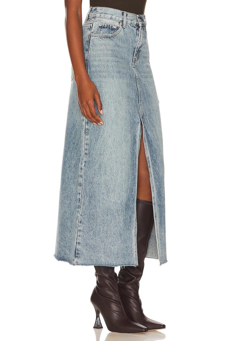 Avani Denim Skirt Product Image
