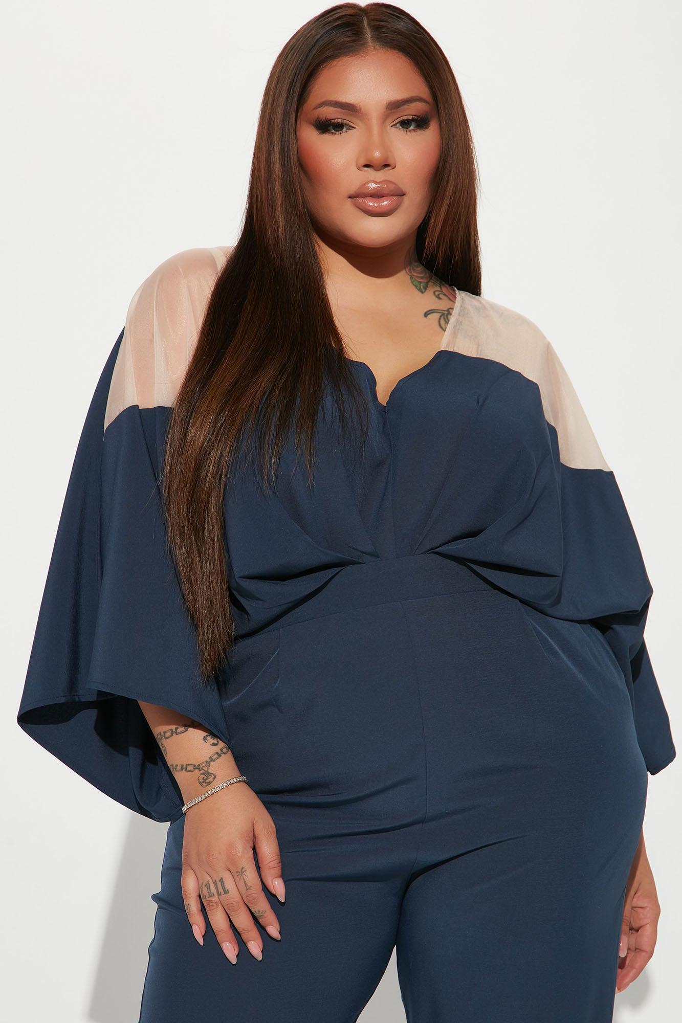 Weekend Feels Jumpsuit - Navy Product Image