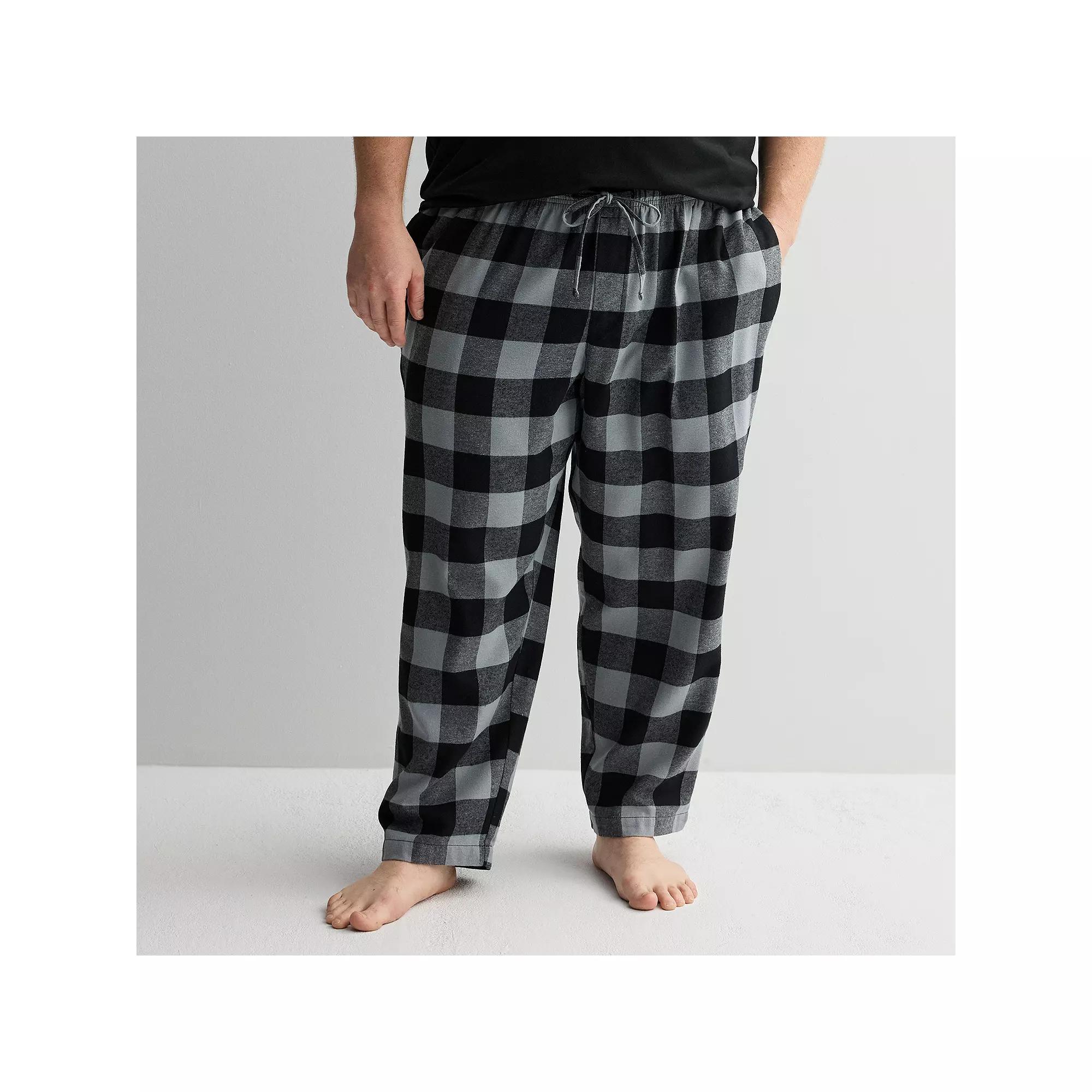 Big & Tall Sonoma Goods For Life® Flannel Drawstring Pajama Pants, Men's,  Product Image