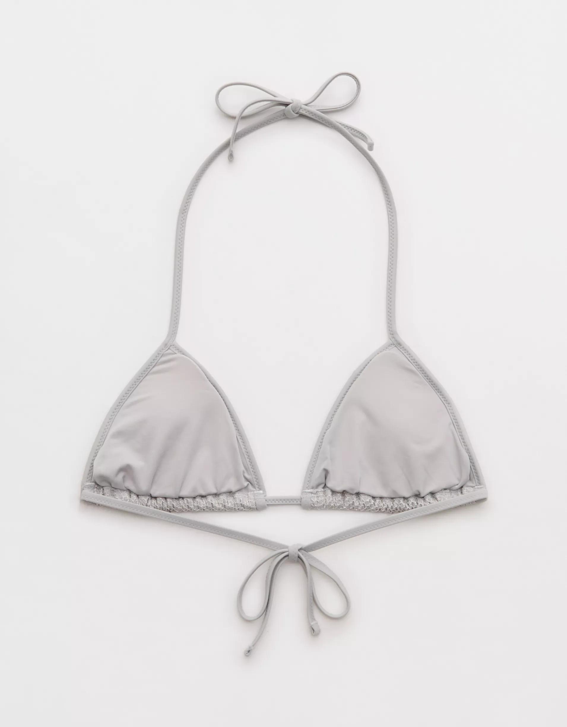 Aerie The Sun-Lover Metallic Bikini Top Product Image
