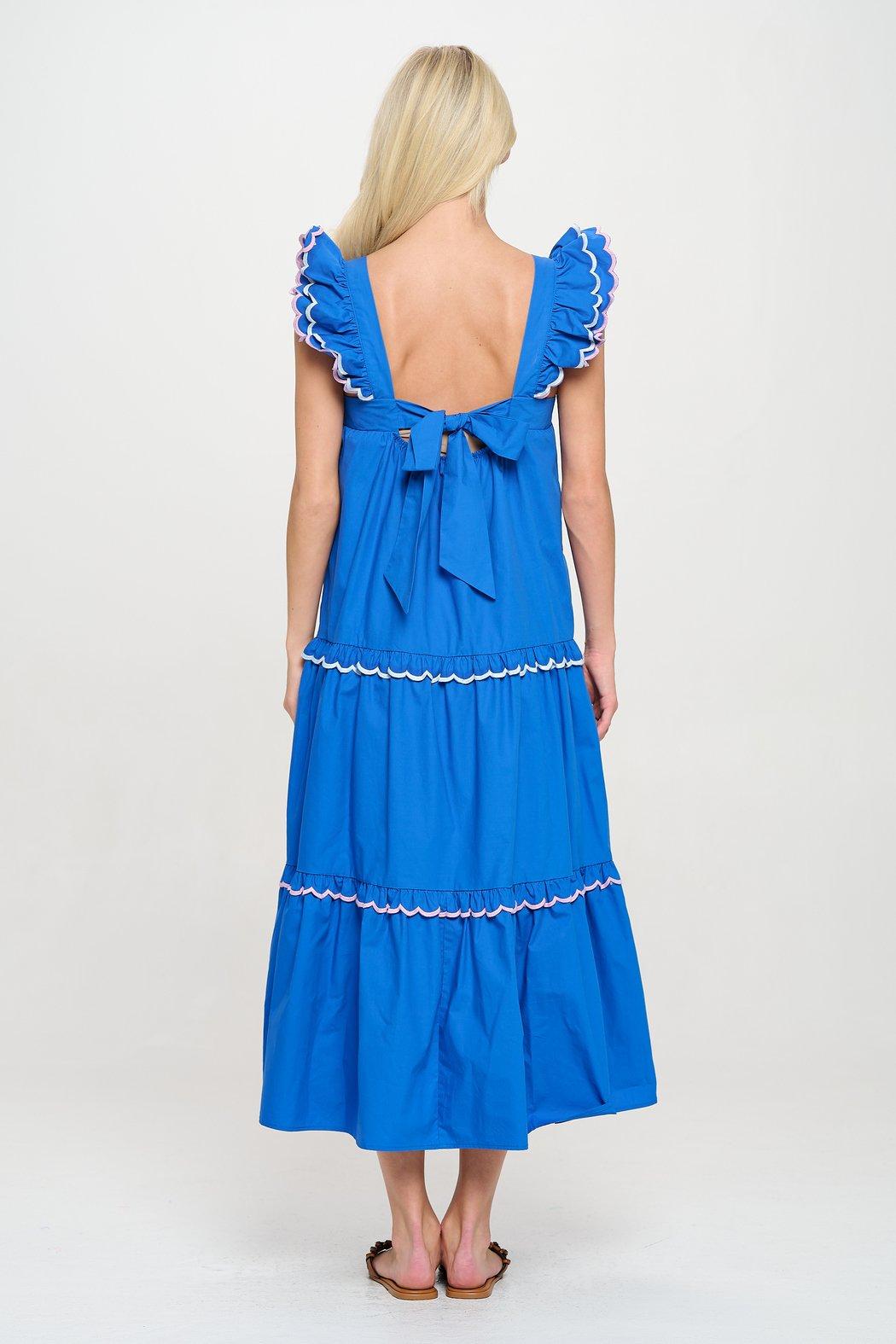 Azure Oasis Maxi Dress Product Image