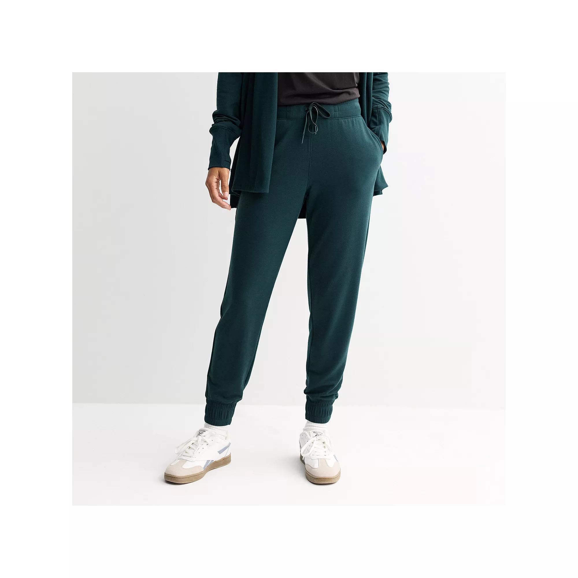 Petite Tek Gear® French Terry Jogger Pants, Women's,  Product Image