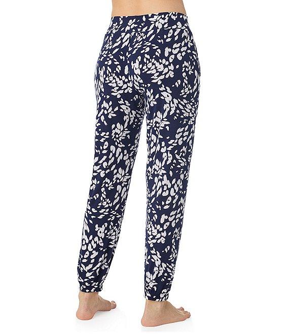 Donna Karan Inked Animal Print Coordinating Lounge Jogger Product Image