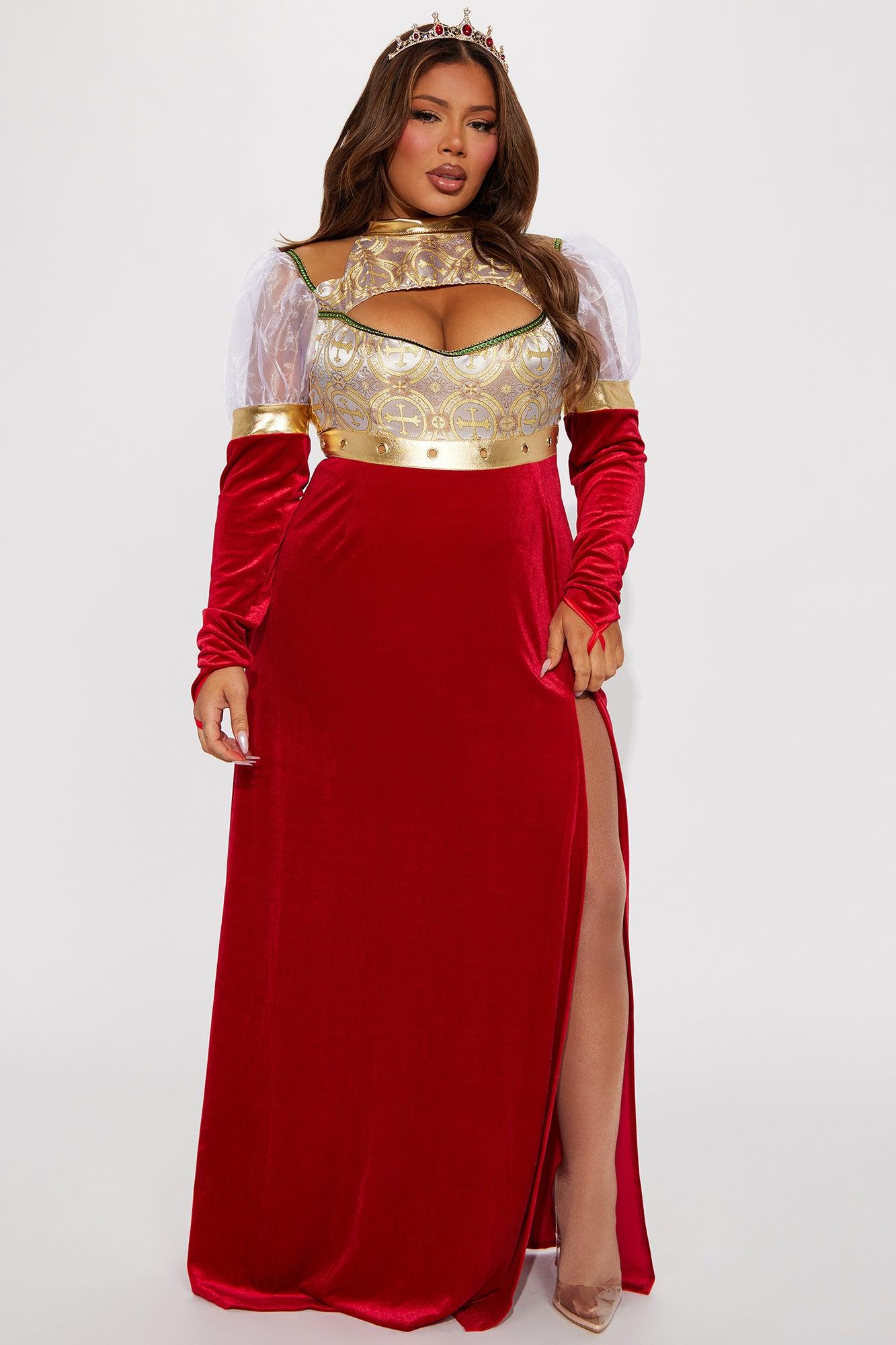 Your Queen 2 Piece Costume Set - Red/combo Product Image