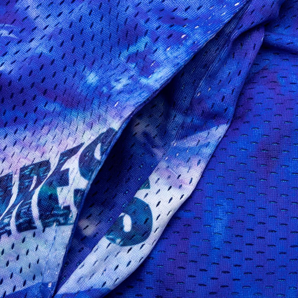 Koi Mesh Shorts - Blue Male Product Image