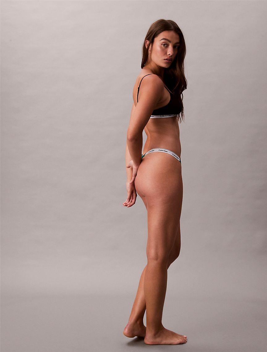 Modern Logo Dipped String Thong Product Image