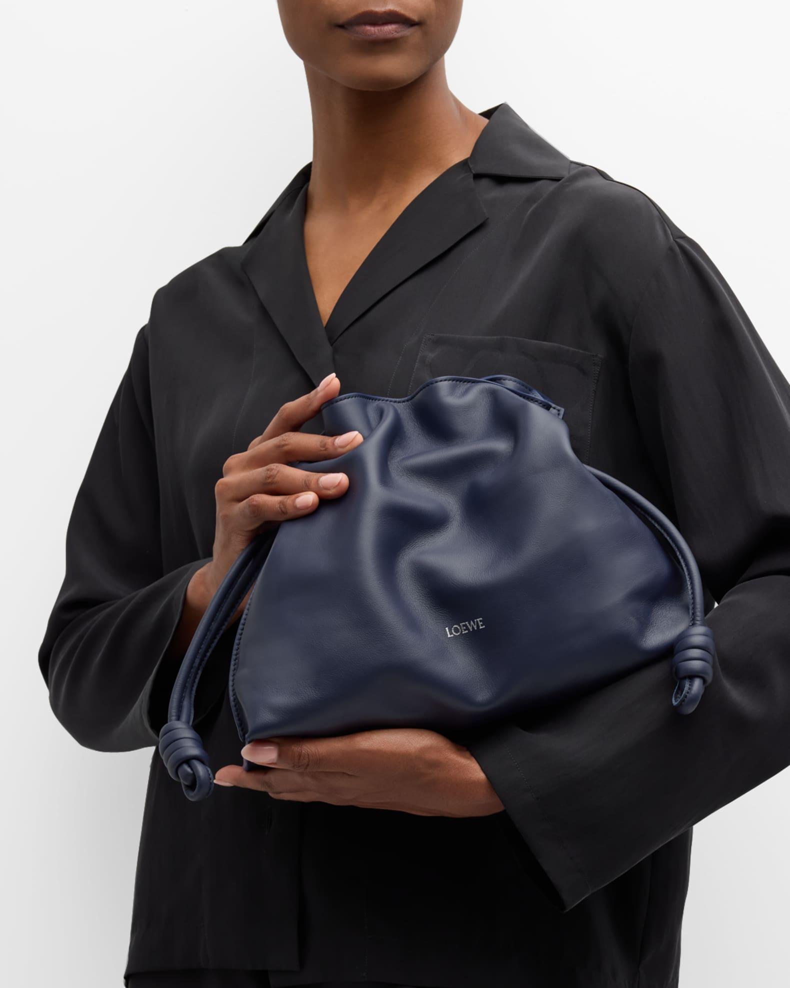 Flamenco Medium Clutch Bag in Napa Leather  Product Image