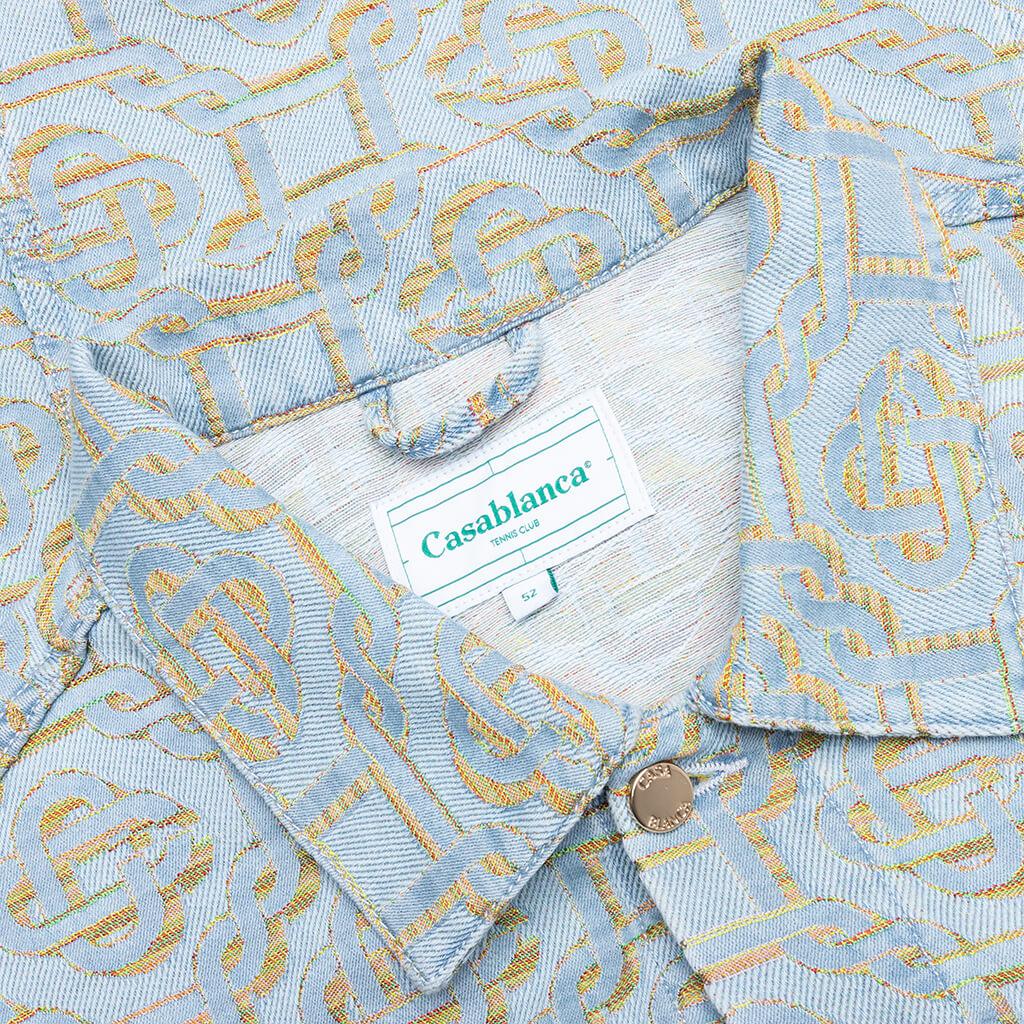 Monogram Denim Jacket - Multi Male Product Image