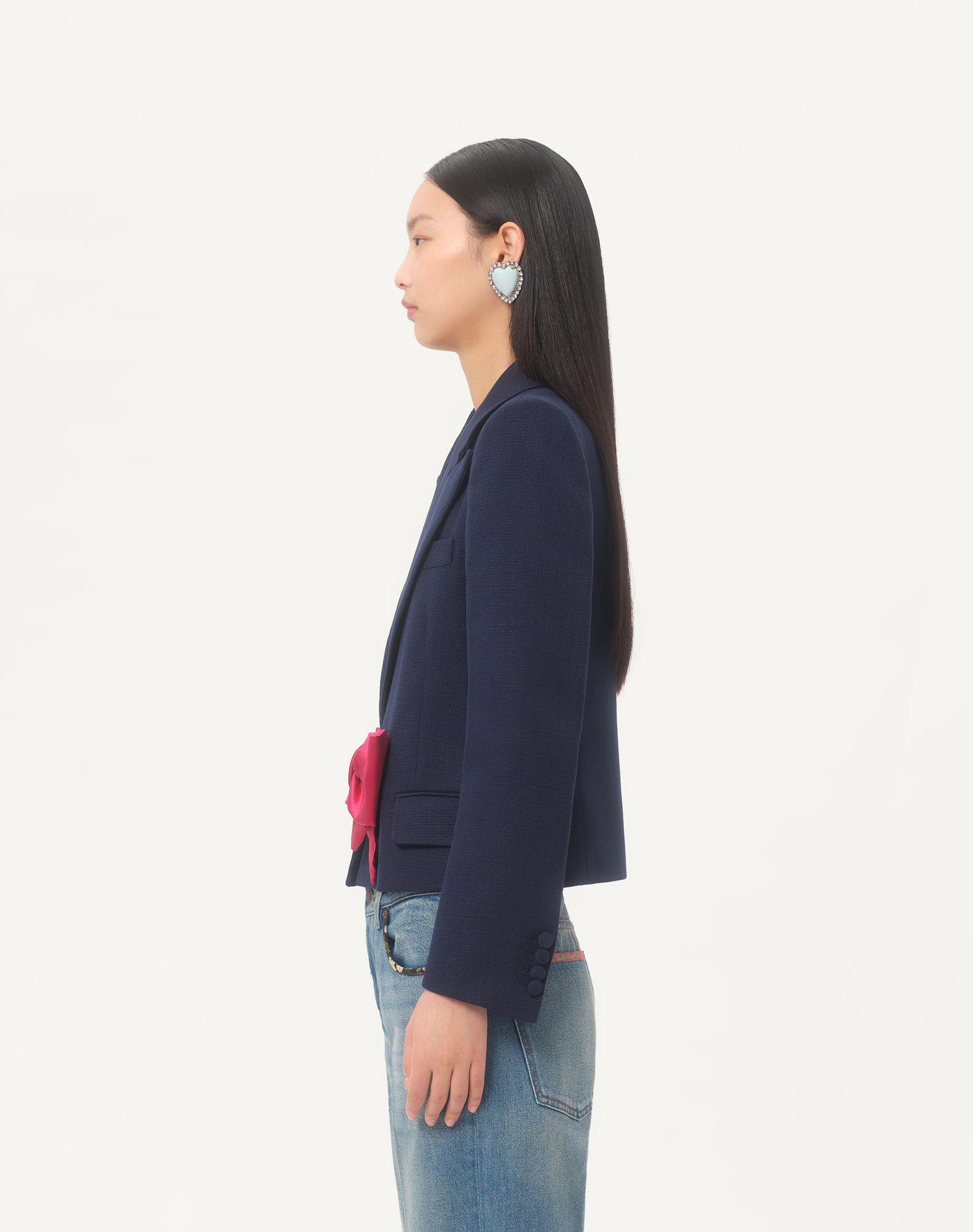 Viscose Jacket With Bow Product Image