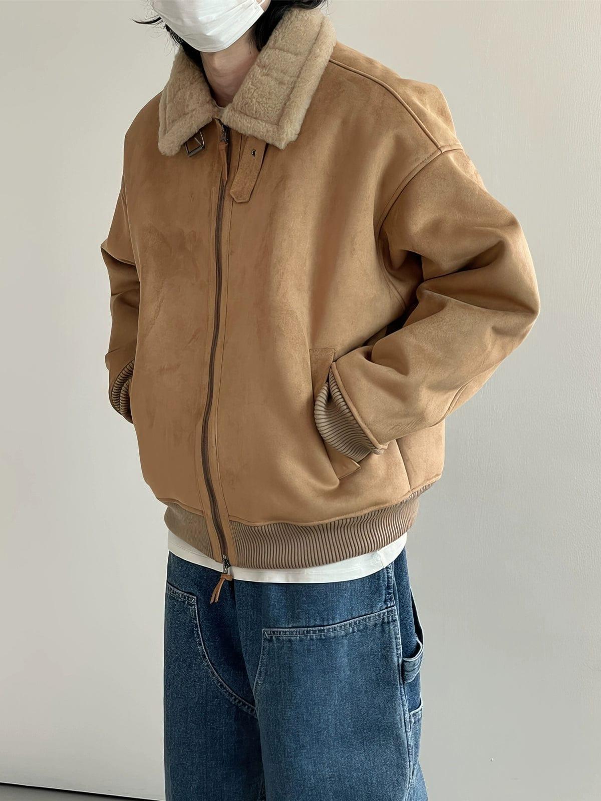 RT No. 12201 SUEDE ZIP-UP JK Product Image