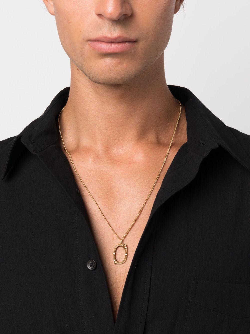 O Alphabet Pendant necklace Product Image