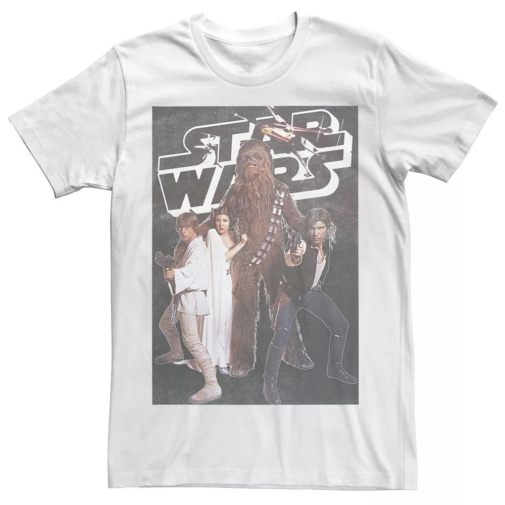 Men's Star Wars Vintage Group Poster Tee,  Product Image