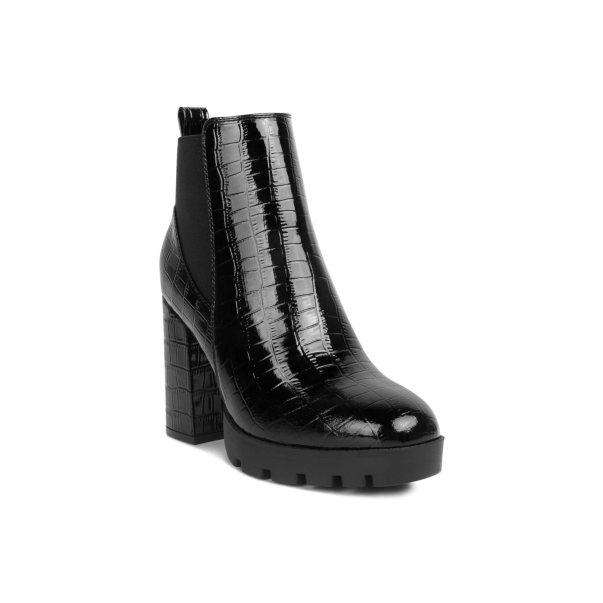 London Rag Foxy Women's Heeled Chelsea Boots,  Product Image