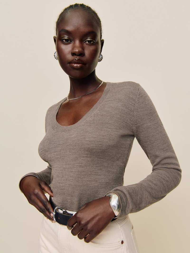 Benji Regenerative Merino Scoop Neck Product Image