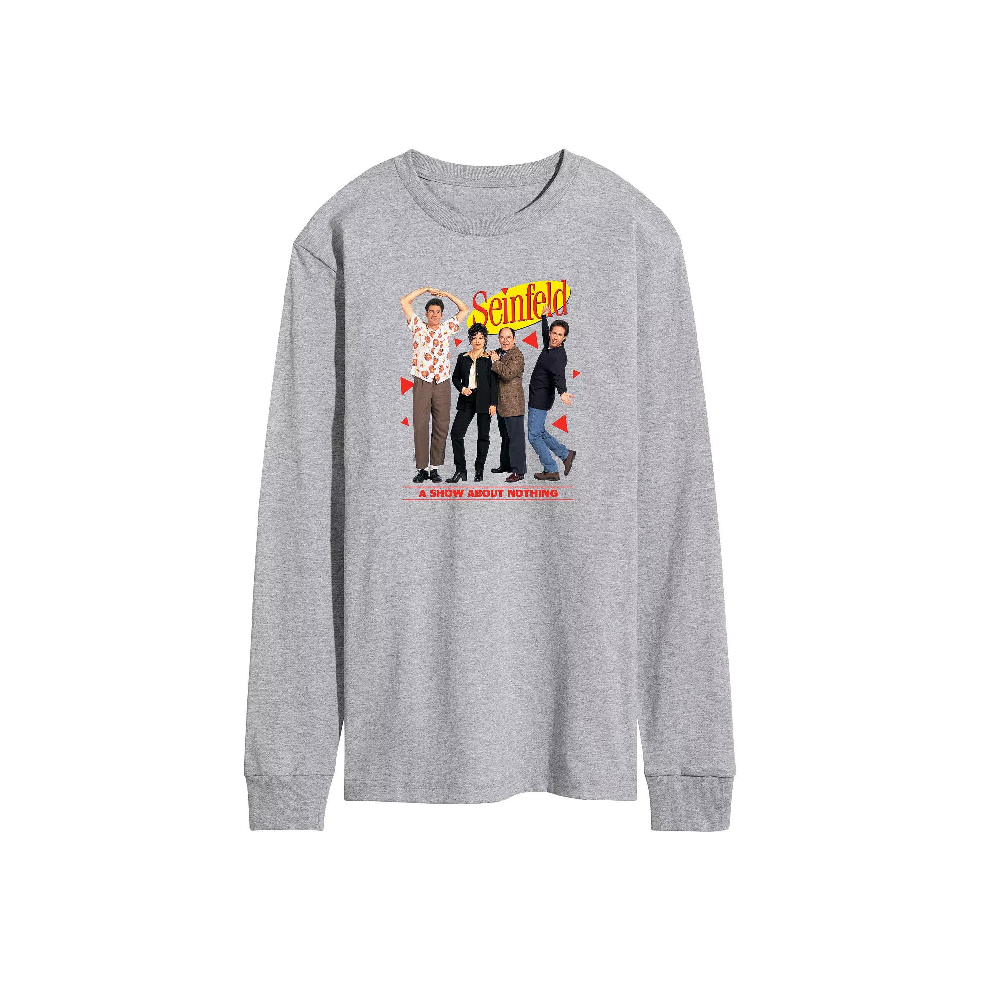 Men's Seinfeld A Show About Nothing Long Sleeve Graphic Tee,  Product Image