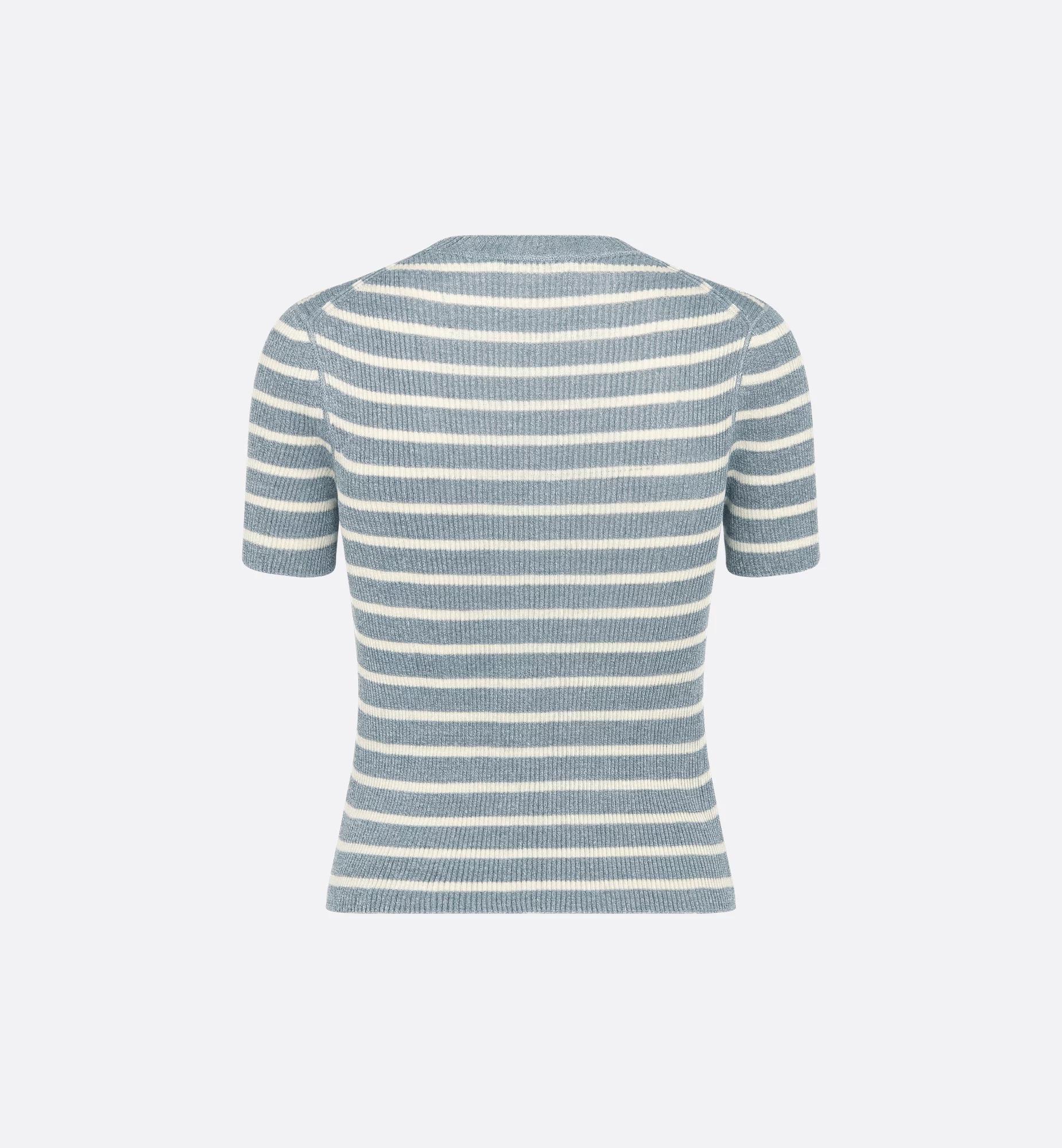 Dioriviera Cropped Short-Sleeved Sweater Product Image