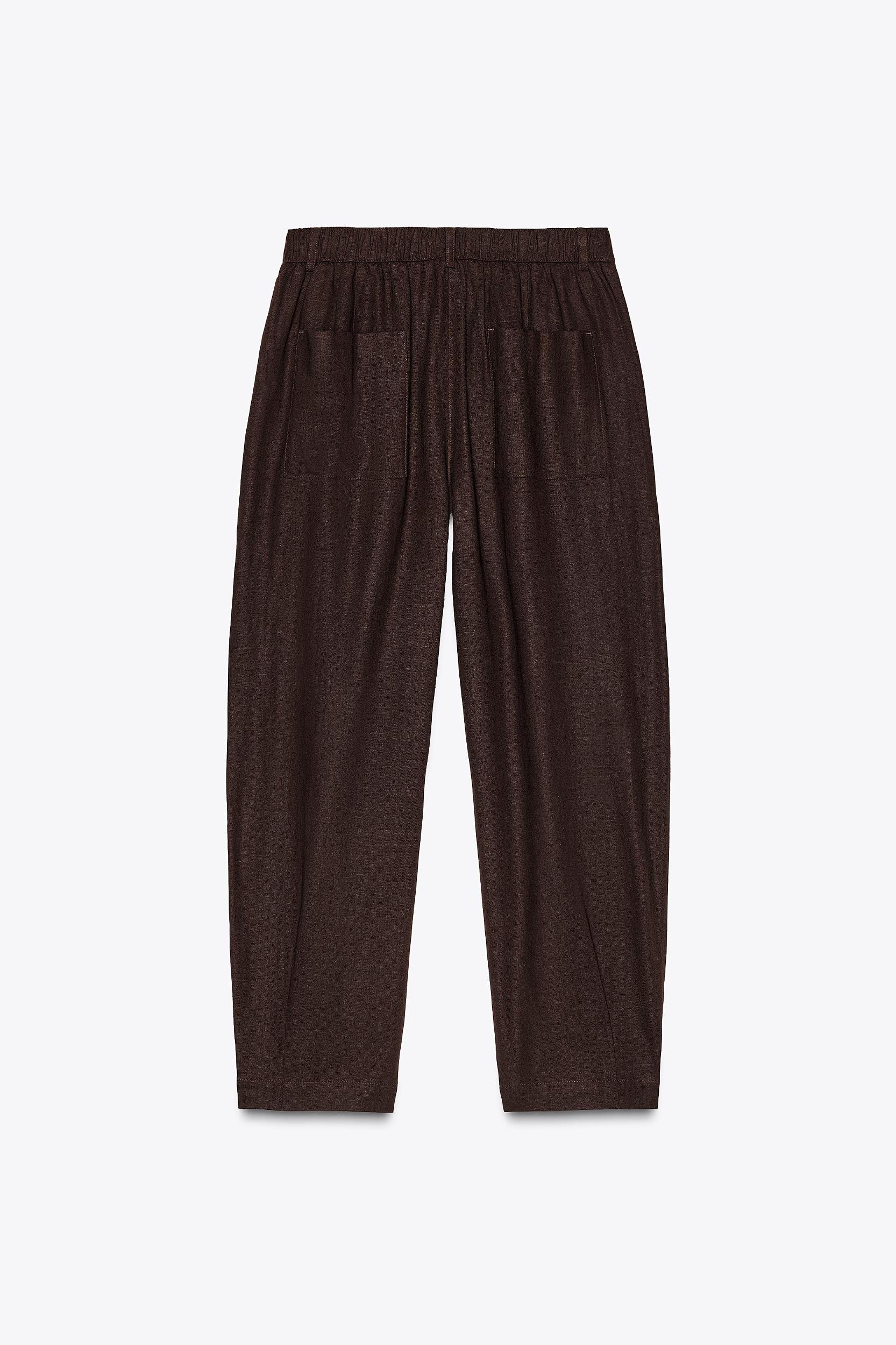 LINEN JOGGER PANTS Product Image