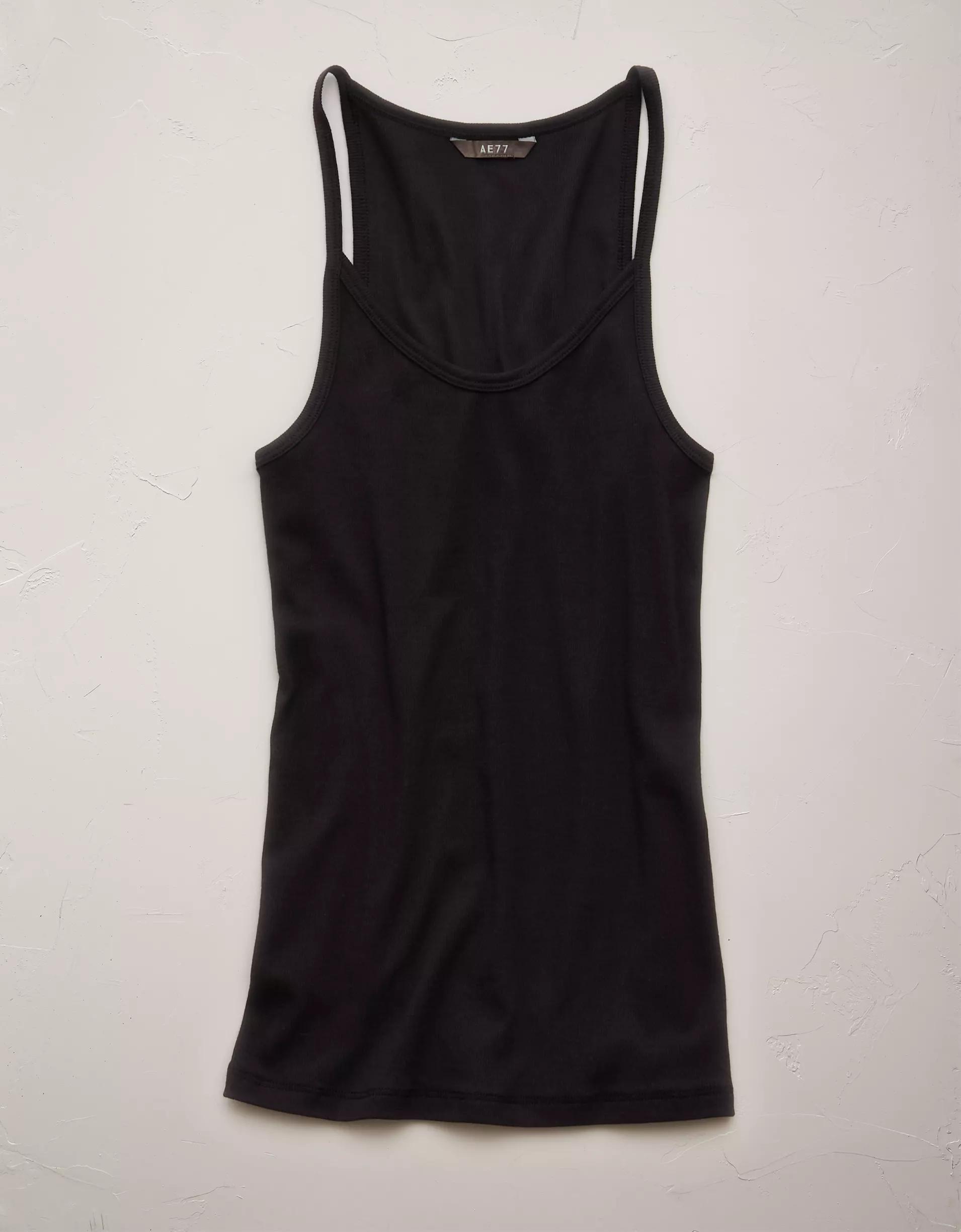 AE77 Premium Scoop Neck Tank Top Product Image
