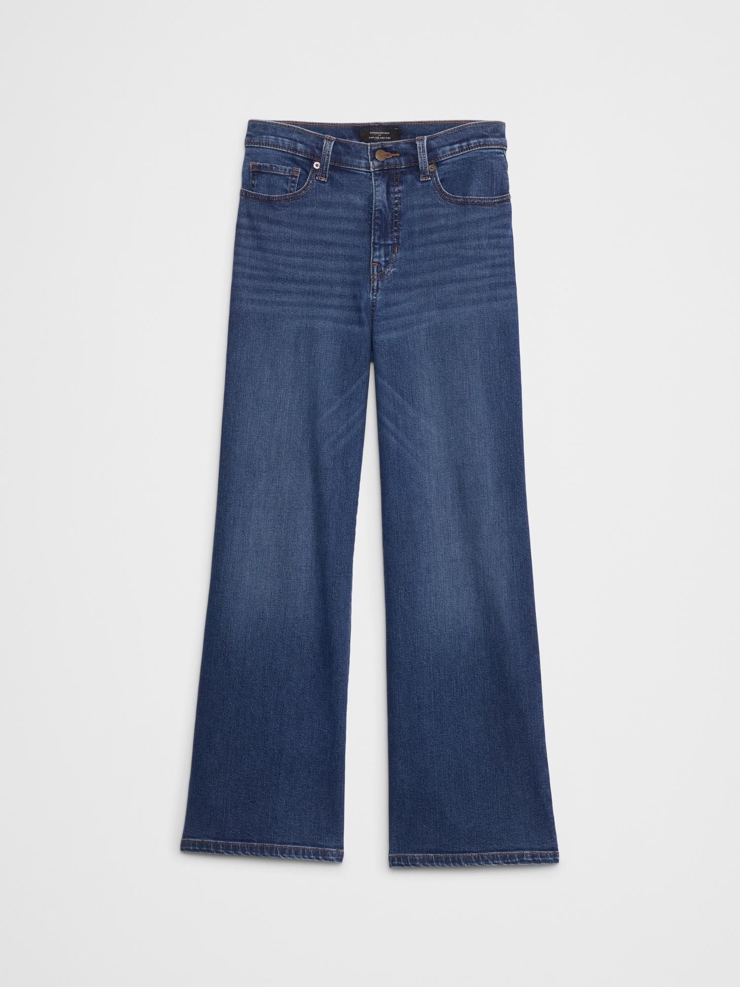 Wide-Leg High-Rise Jean Product Image